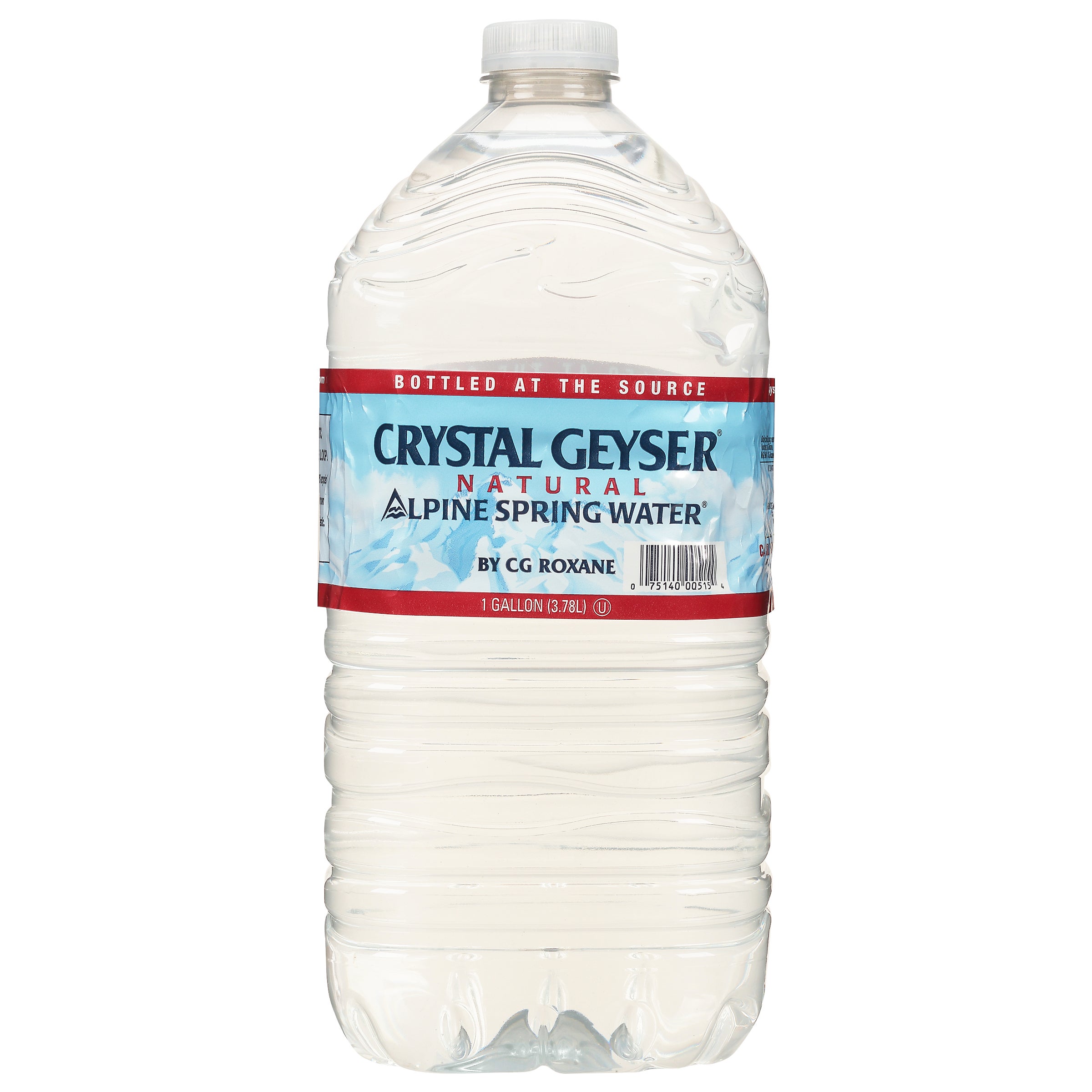 CRYSTAL GEYSER ALPINE SPRING WATER 6/1 GAL