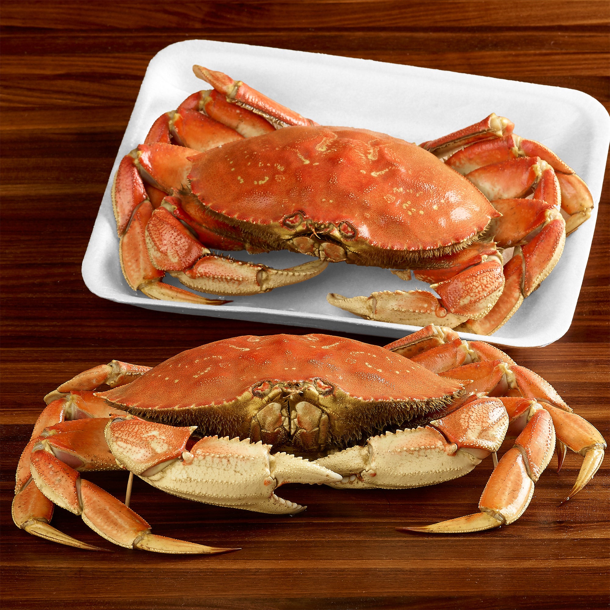 WILD WHOLE DUNGENESS CRAB FRESH COOKED PER LB. - Image 1