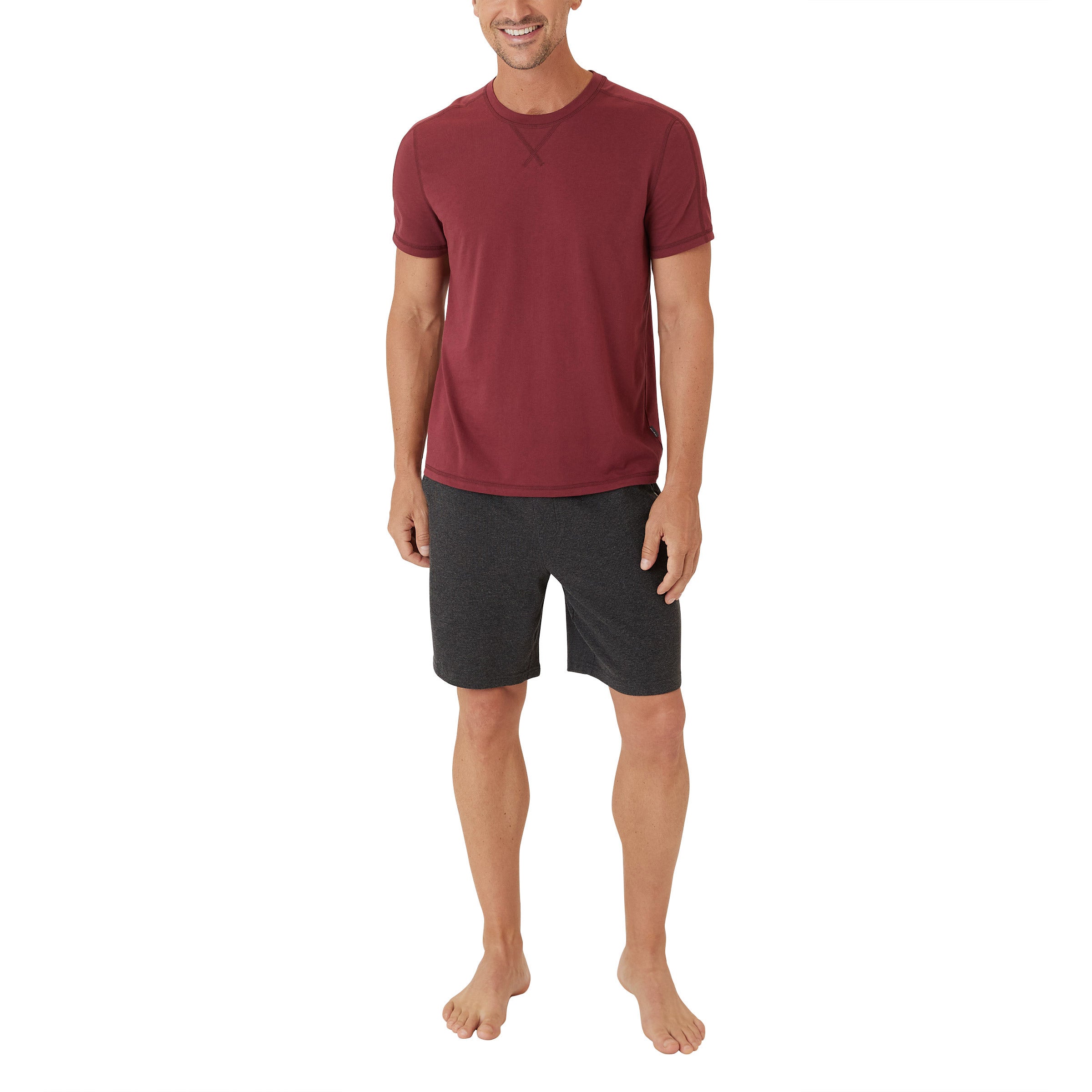 EDDIE BAUER MEN'S TEE & SHORT SET