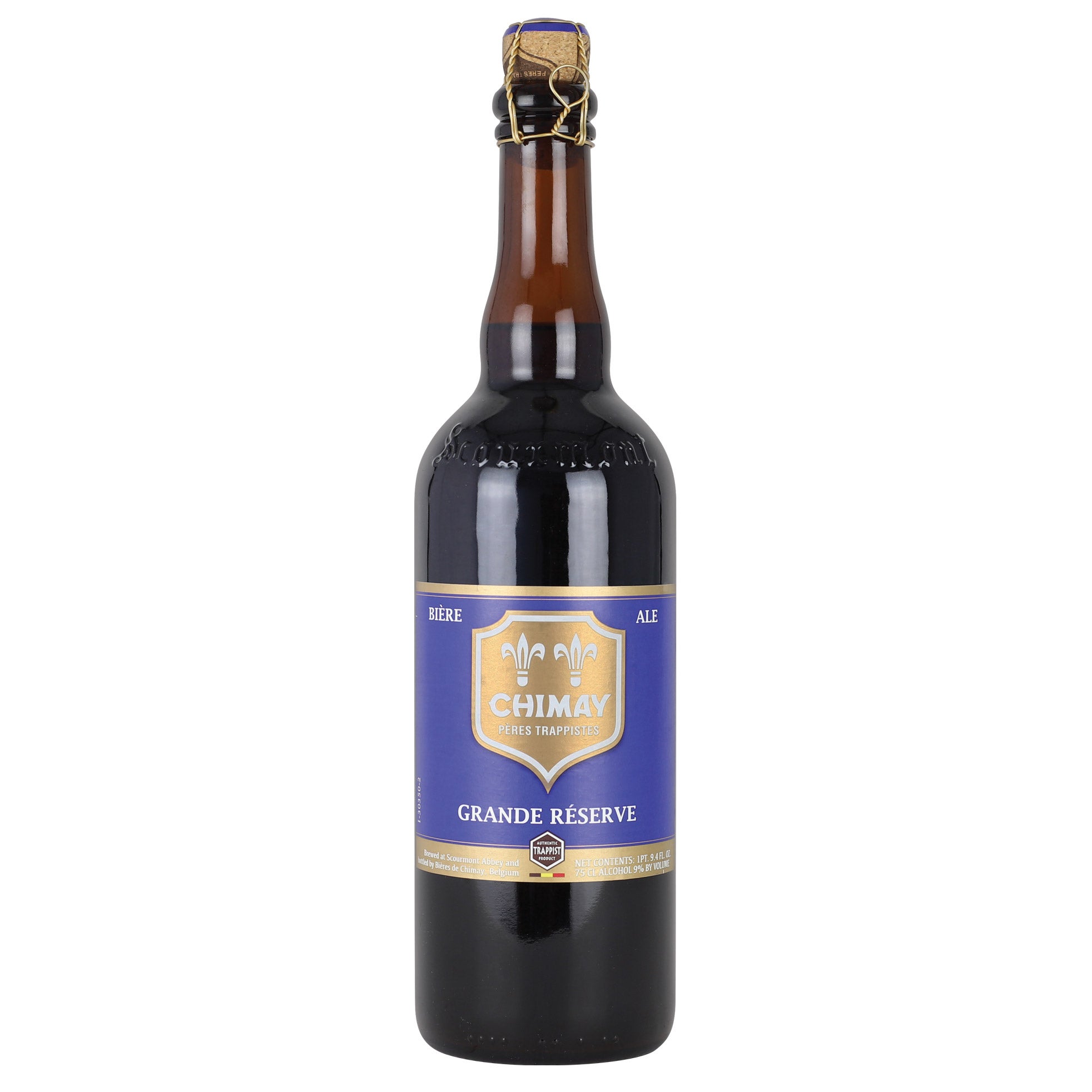 CHIMAY GRANDE RESERVE ALE 750 ML BOTTLE