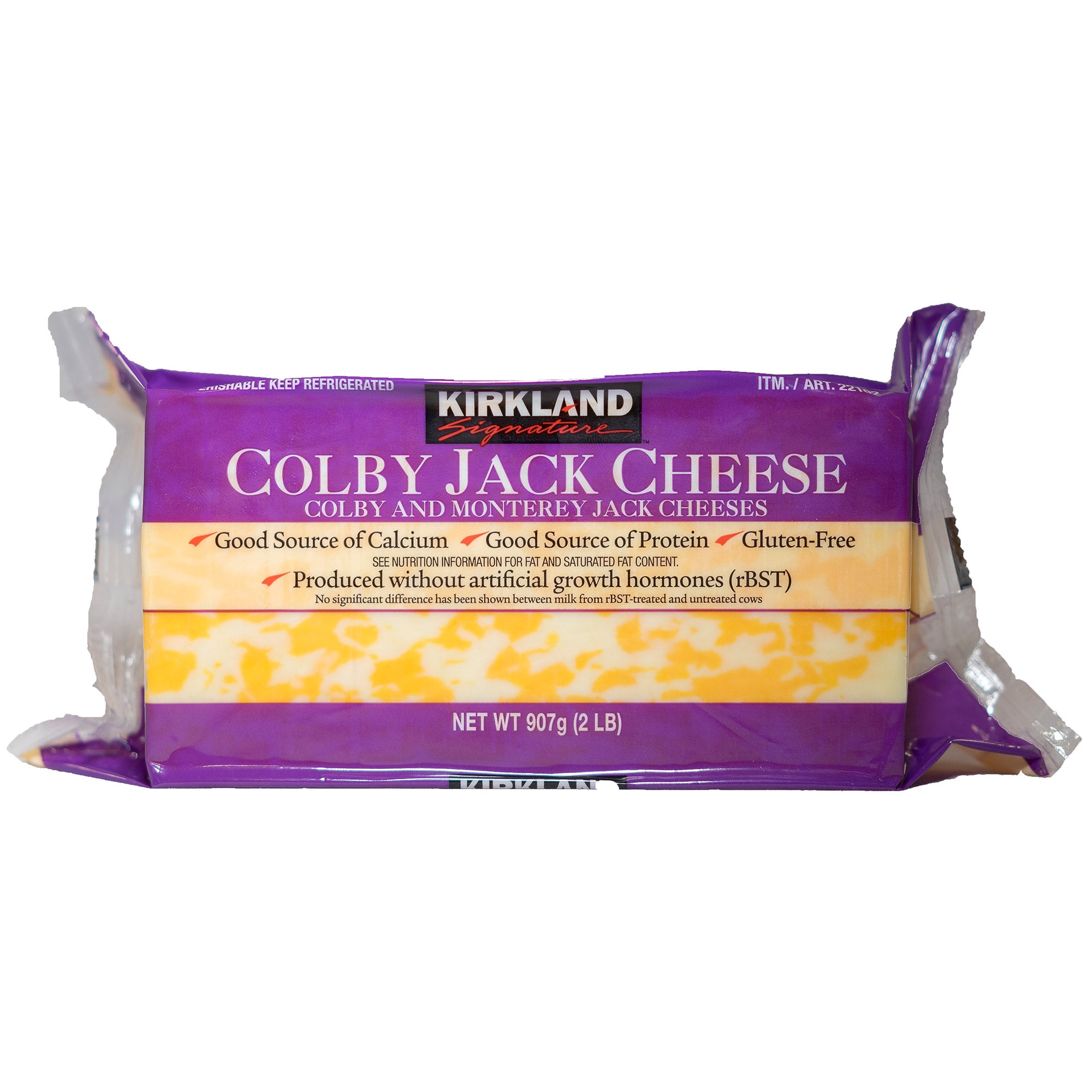 KIRKLAND SIGNATURE COLBY JACK CHEESE 2 LB