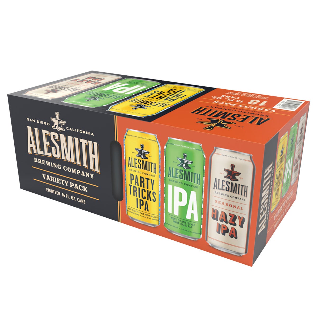 ALESMITH BREWING CO VARIETY PACK SAN DIEGO 18/16OZ