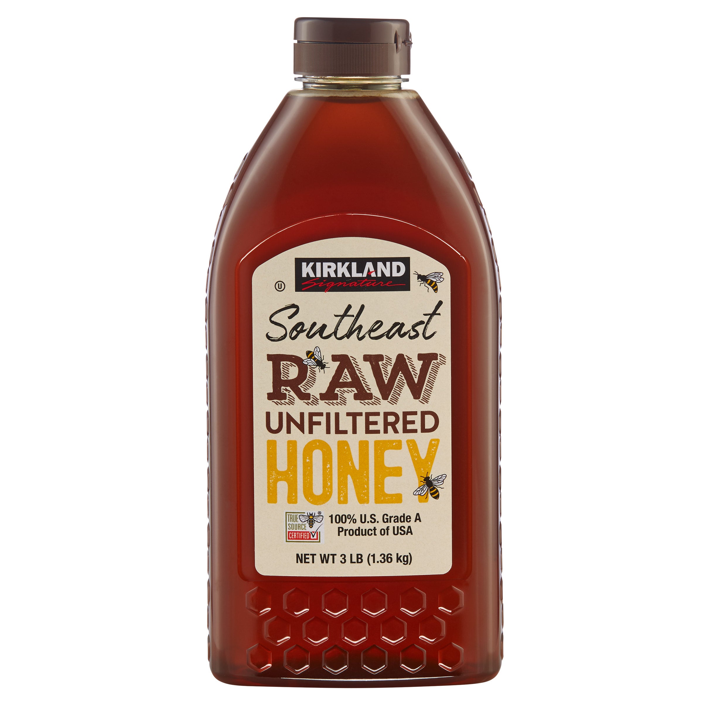 KIRKLAND SIGNATURE SOUTHEAST BLEND RAW HONEY 48 OZ
