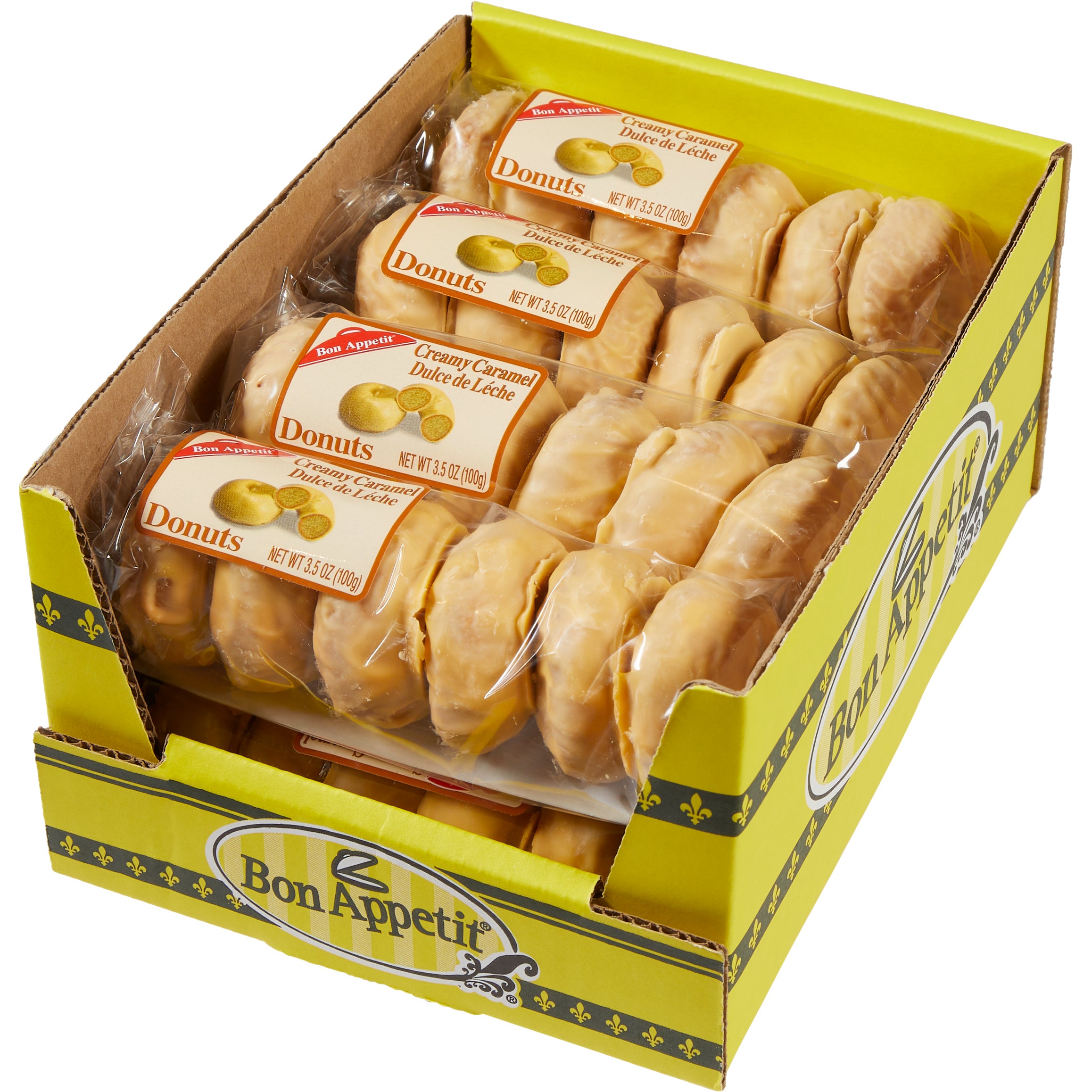 BON APPETIT DULCE DE LECHE MINI DONUTS 8CT