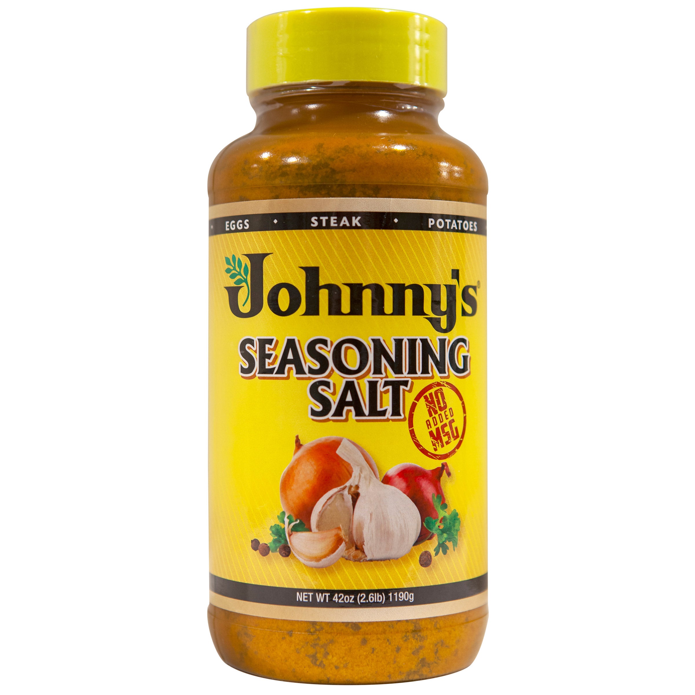 JOHNNY'S NO MSG SEASONING SALT 42 OZ - Image 1