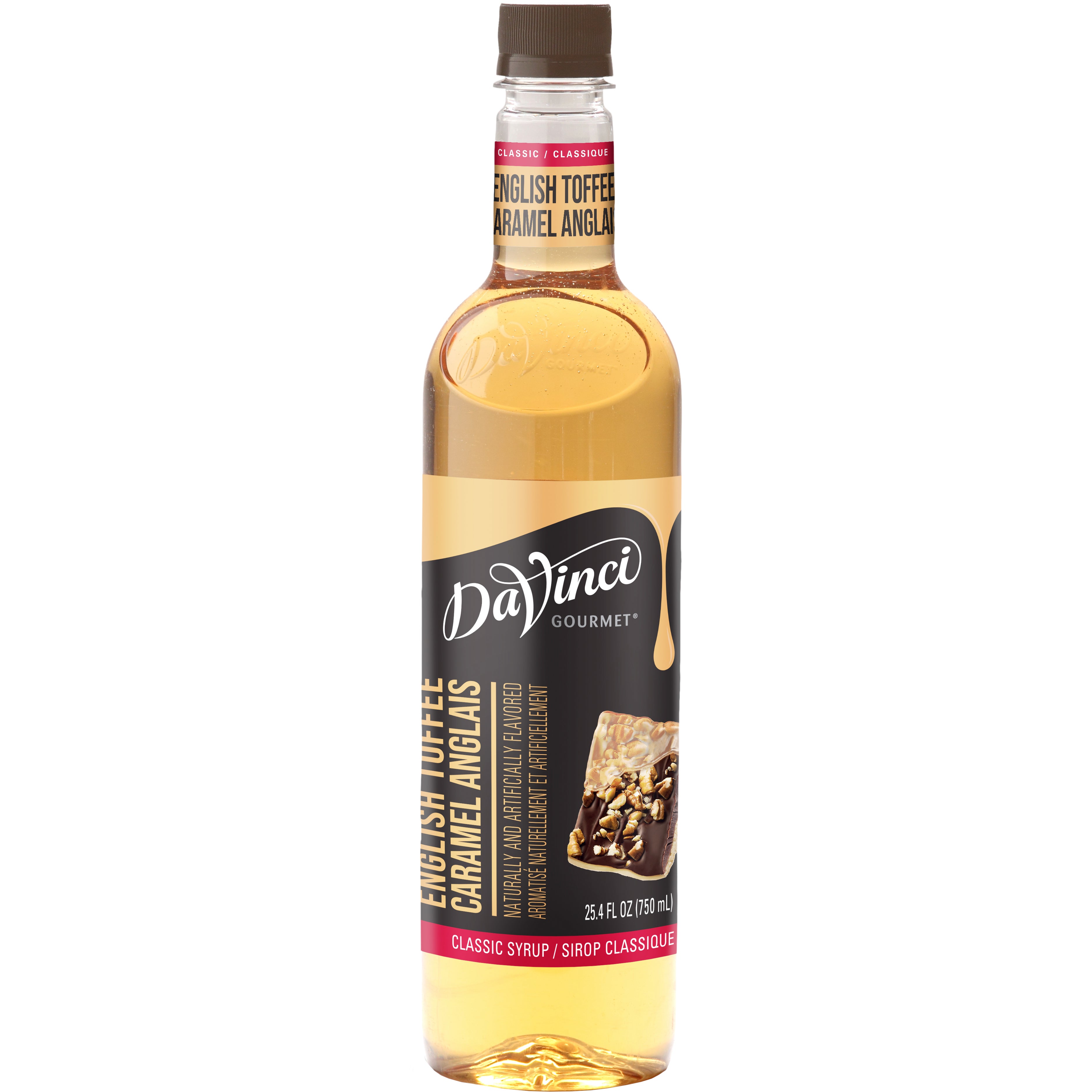 DAVINCI GOURMET ENGLISH TOFFEE SYRUP 750 ML