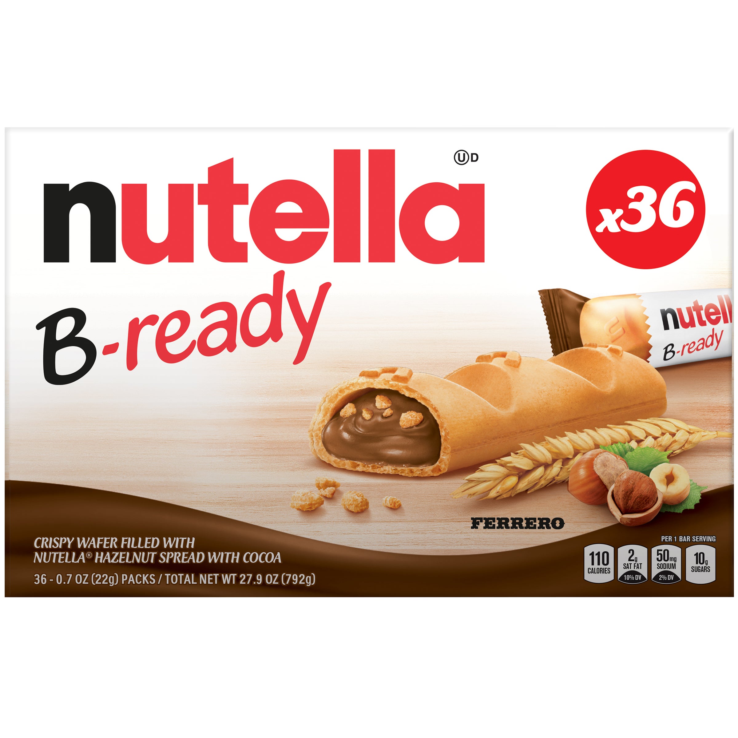NUTELLA B-READY 36 COUNT - Image 1