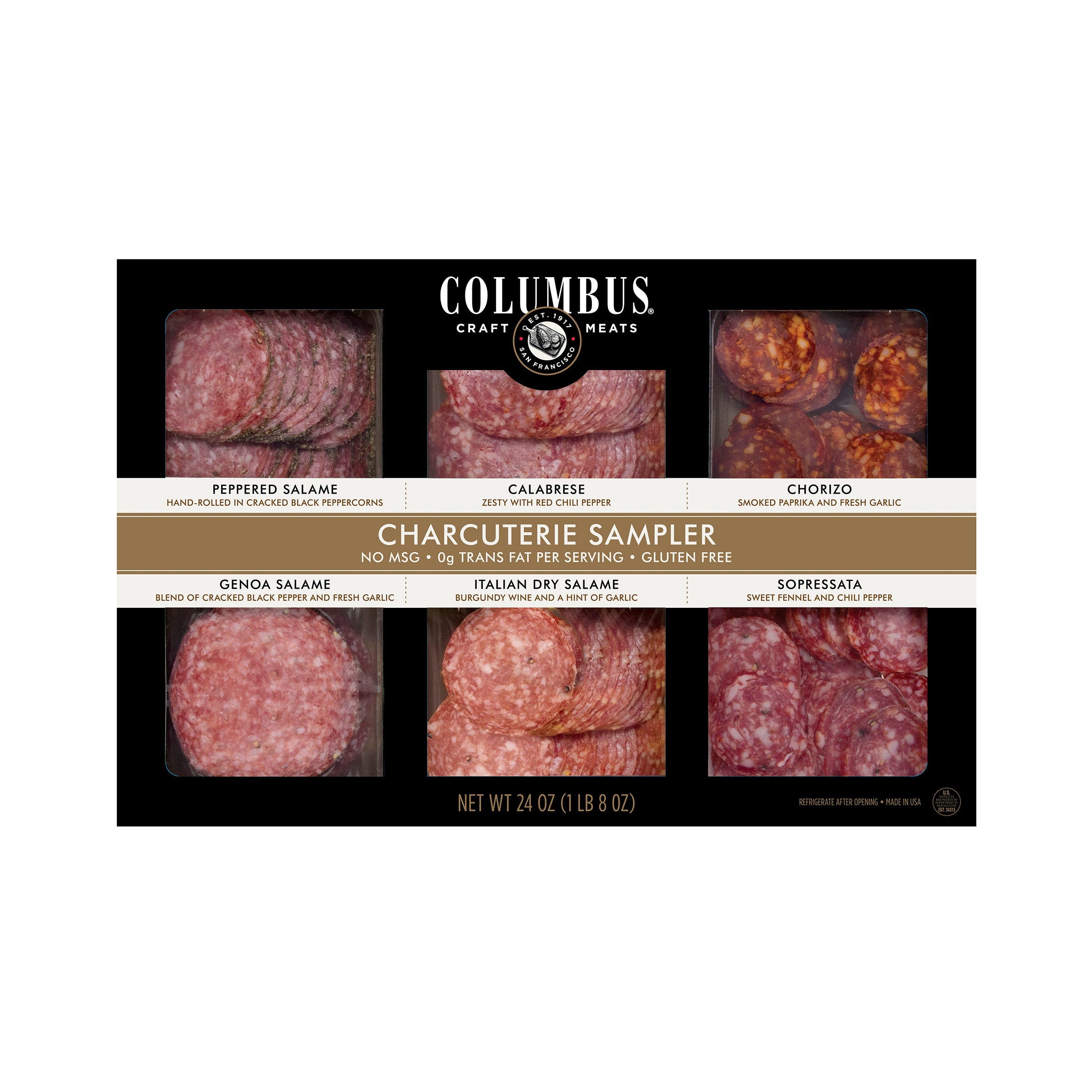 COLUMBUS CHARCUTERIE SAMPLER 24 OUNCES
