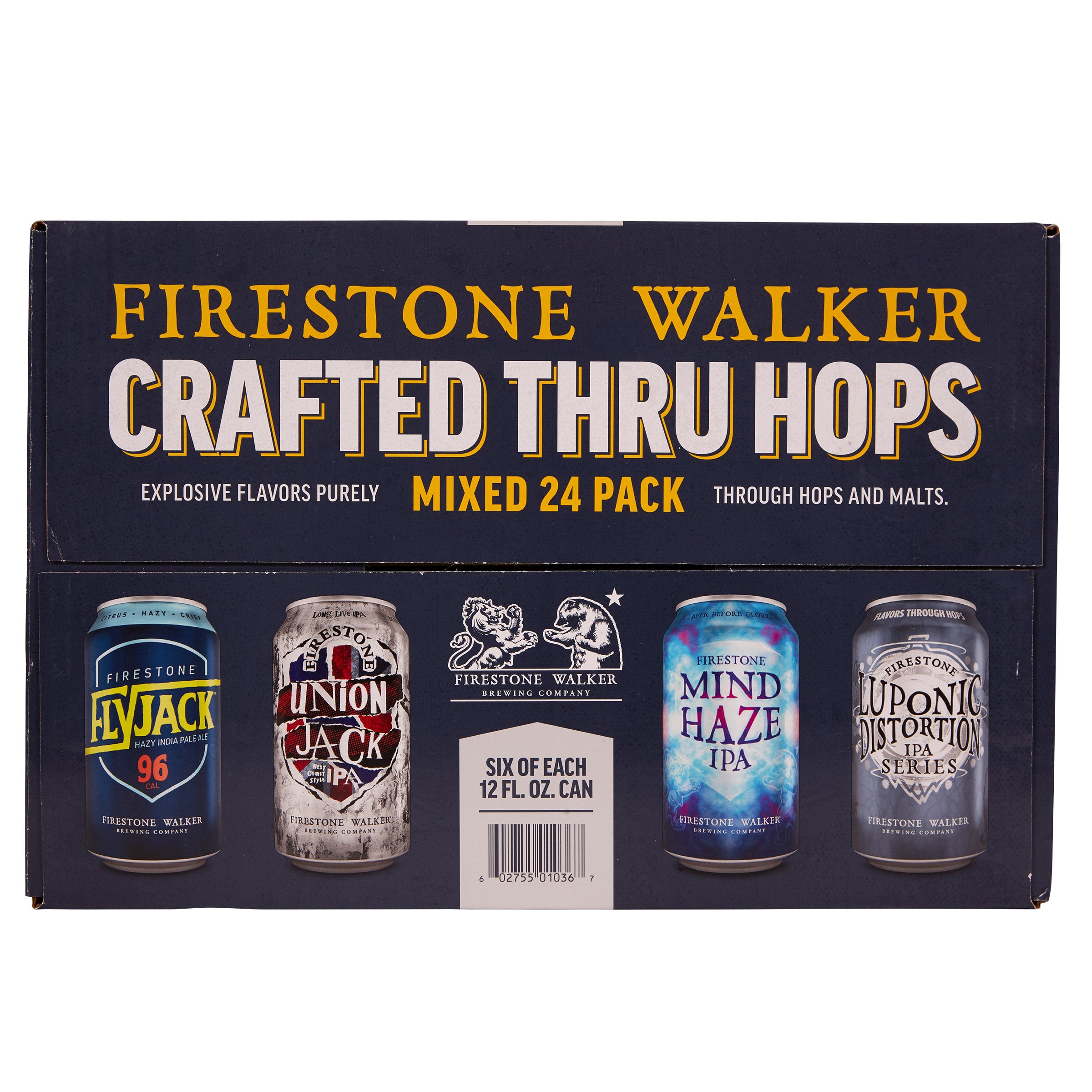 FIRESTONE WALKER MIXED IPA VARIETY 24/12 OZ CANS