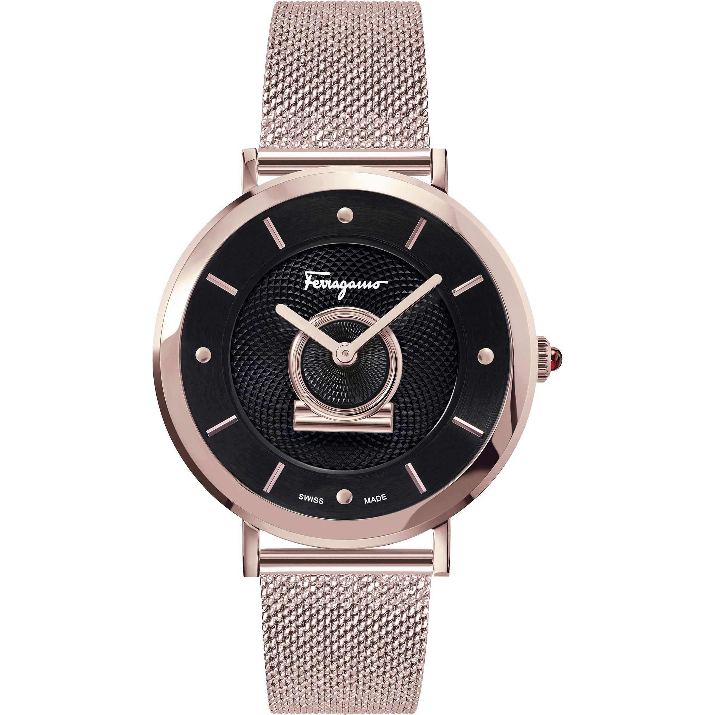 FERRAGAMO MINUETTO STAINLESS STEEL QUARTZ LADIES WATCH