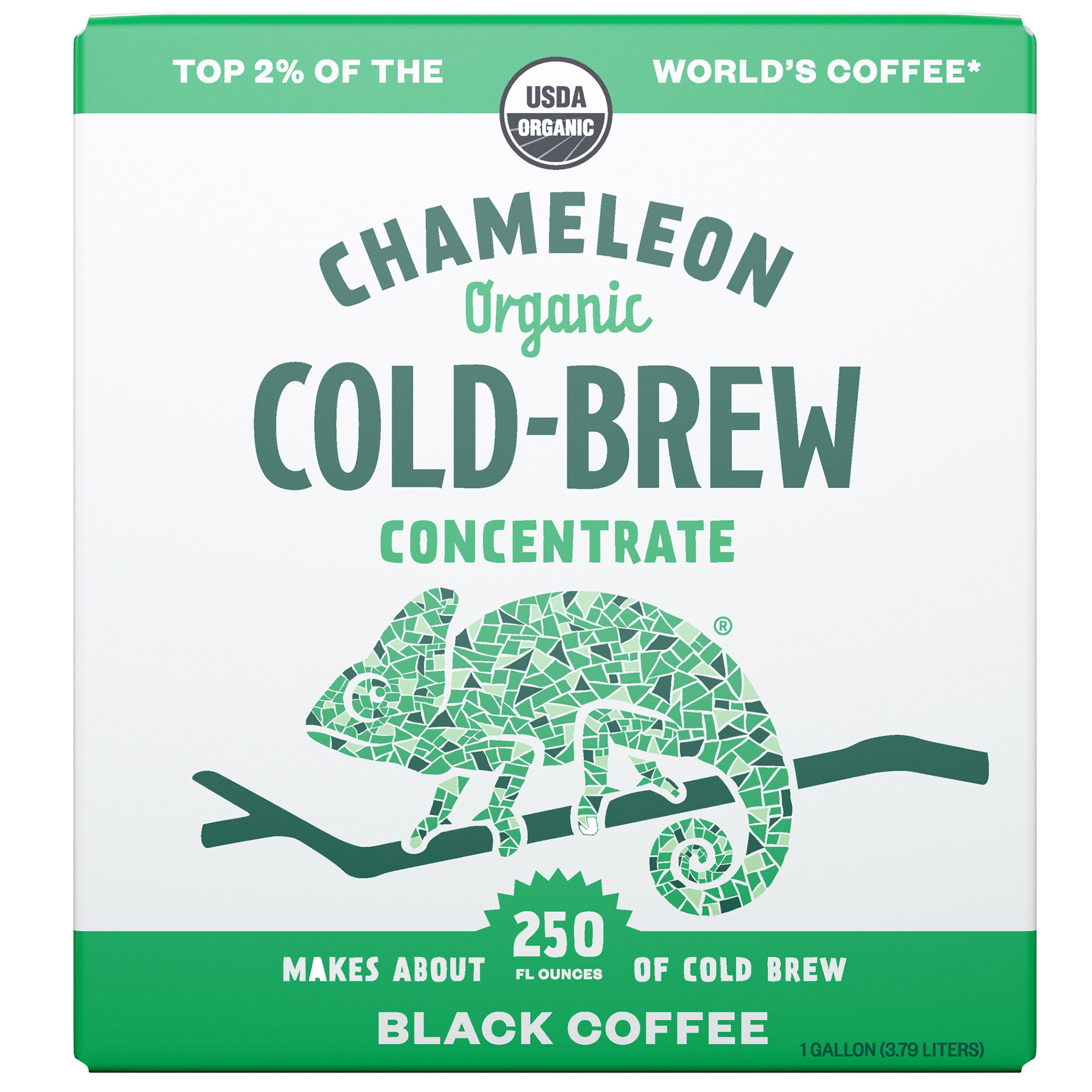 CHAMELEON COFFEE ORGANIC COLD BREW 128 OZ
