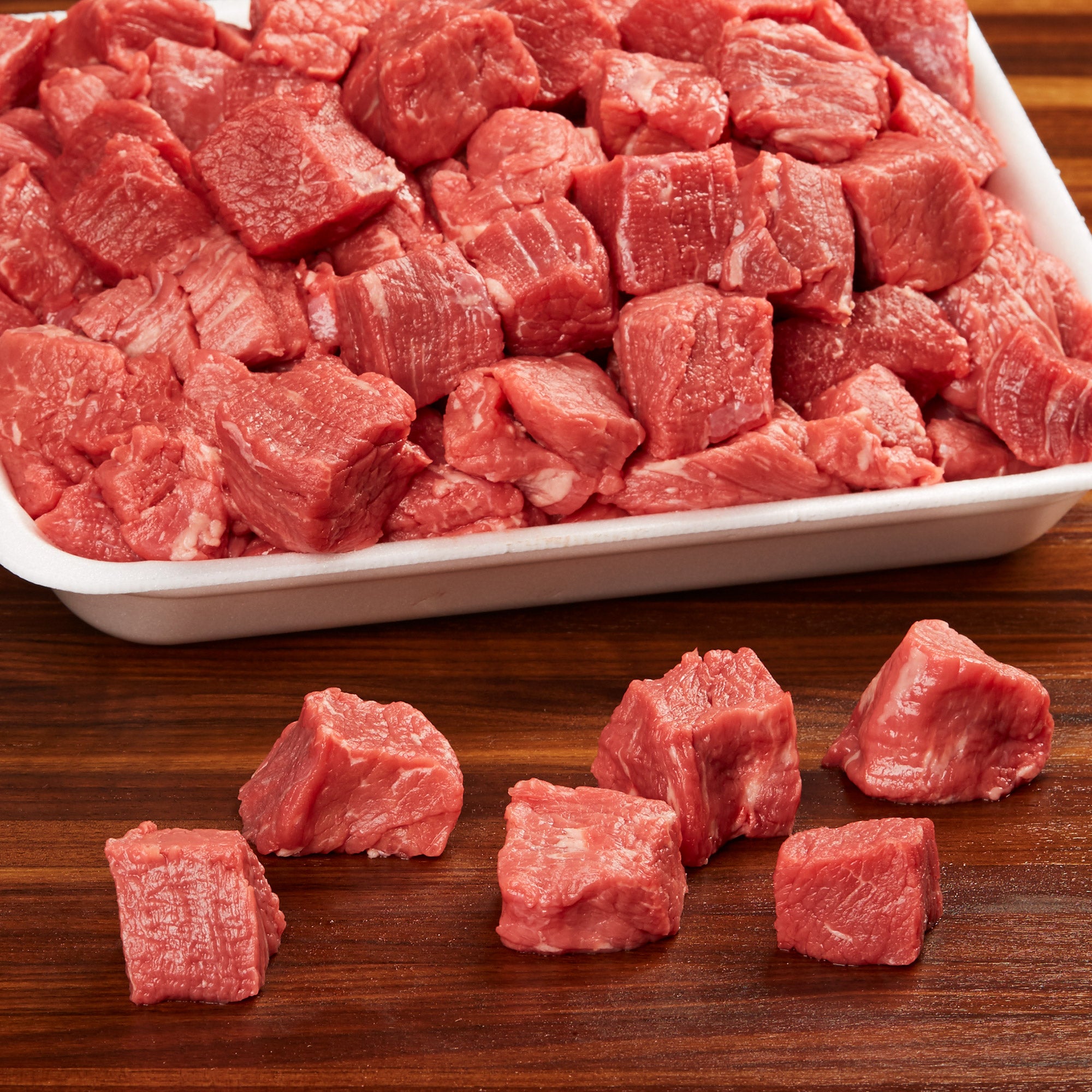 BEEF STEW MEAT USDA CHOICE PER LB