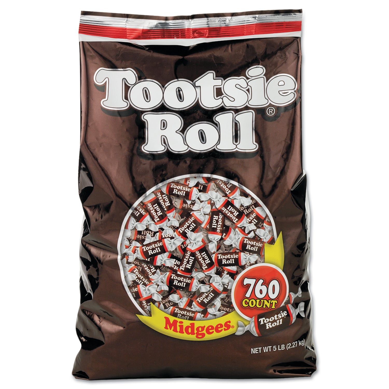 TOOTSIE ROLL MIDGEES 5 LBS - Image 1
