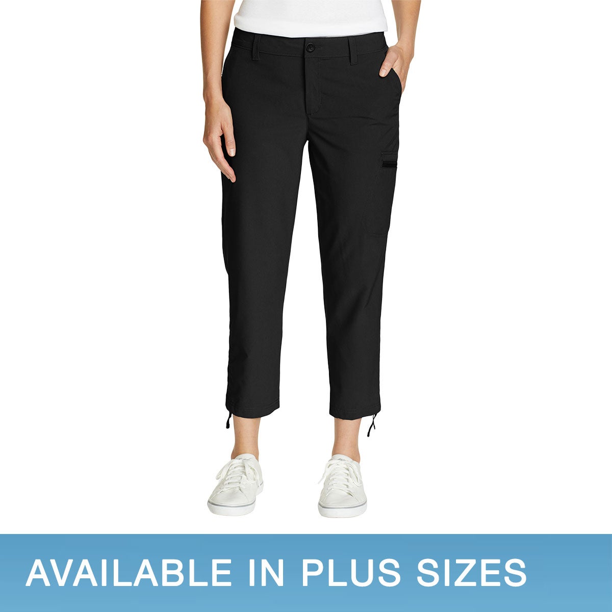 EDDIE BAUER LADIES' RIPSTOP CAPRI - Image 1