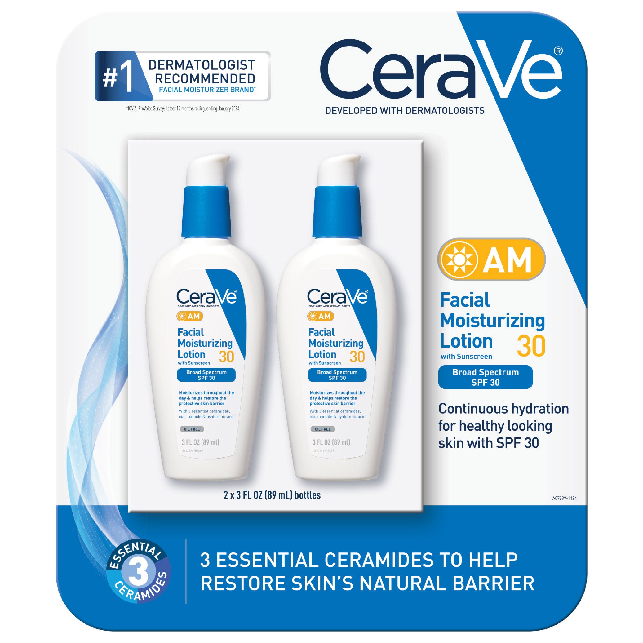 CERAVE FACIAL LOTION 2 - 3 FL OZ - Image 1