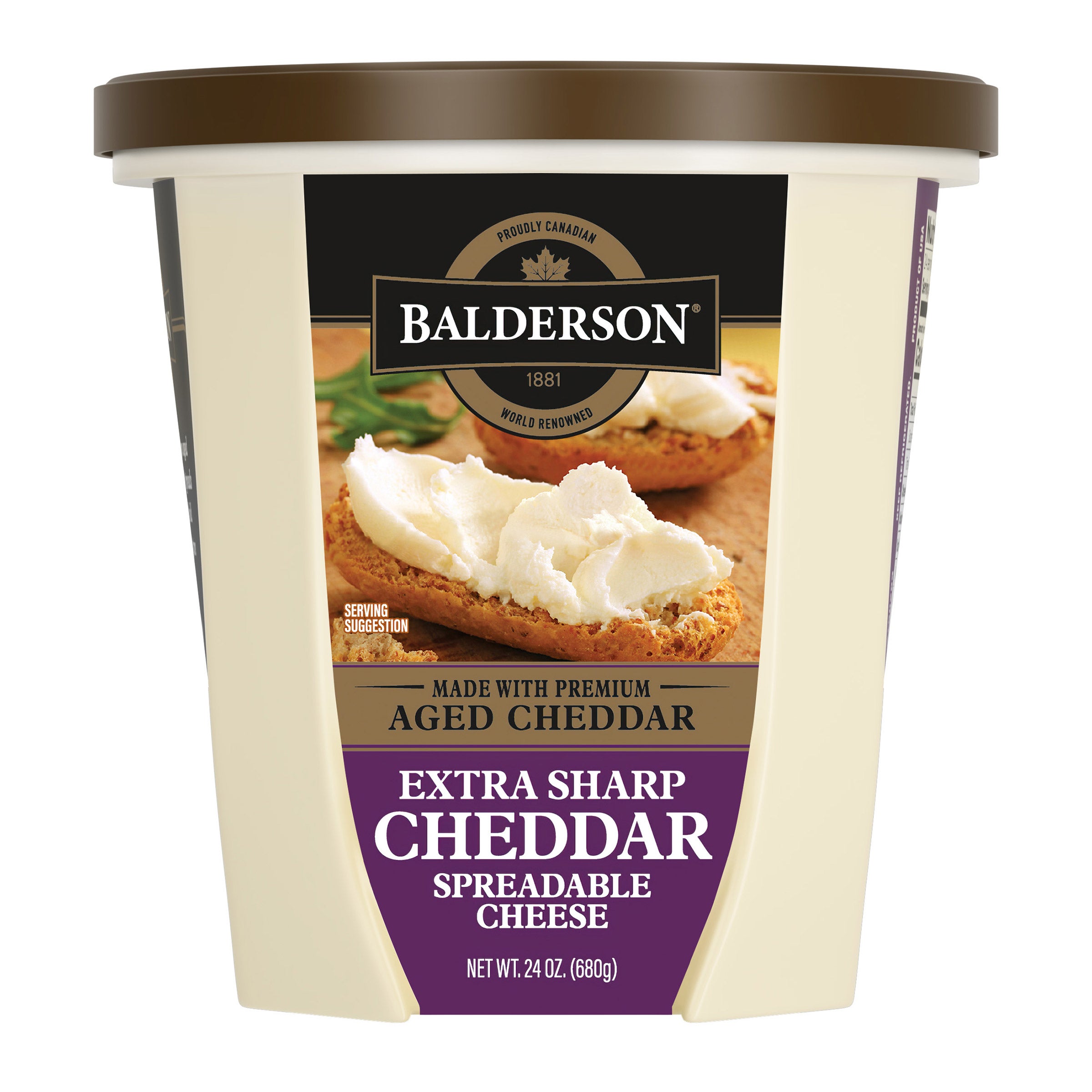 BALDERSON SHARP CHEDDAR SPREAD 24 OZ - Image 1
