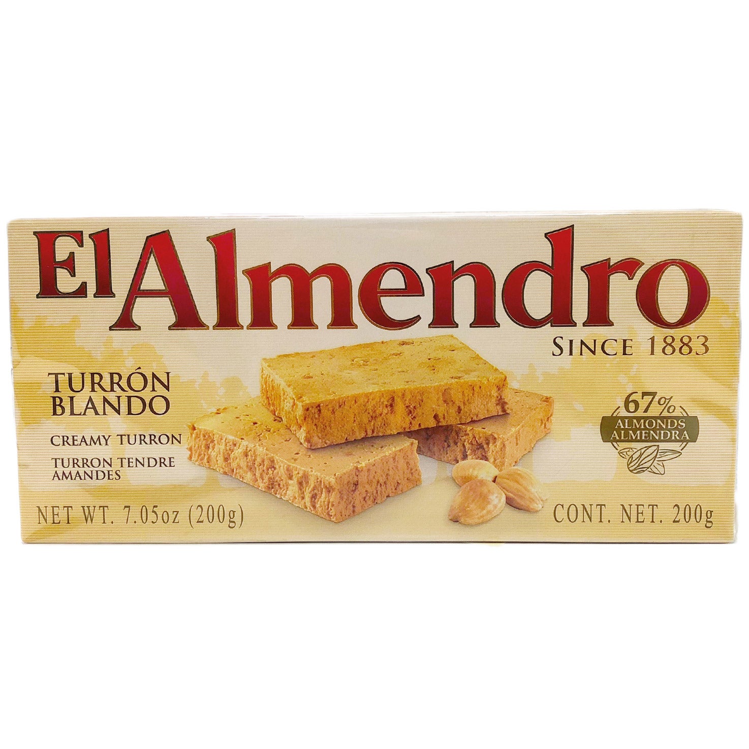 EL ALMENDRO TURRON BLANDO 3/7 OZ