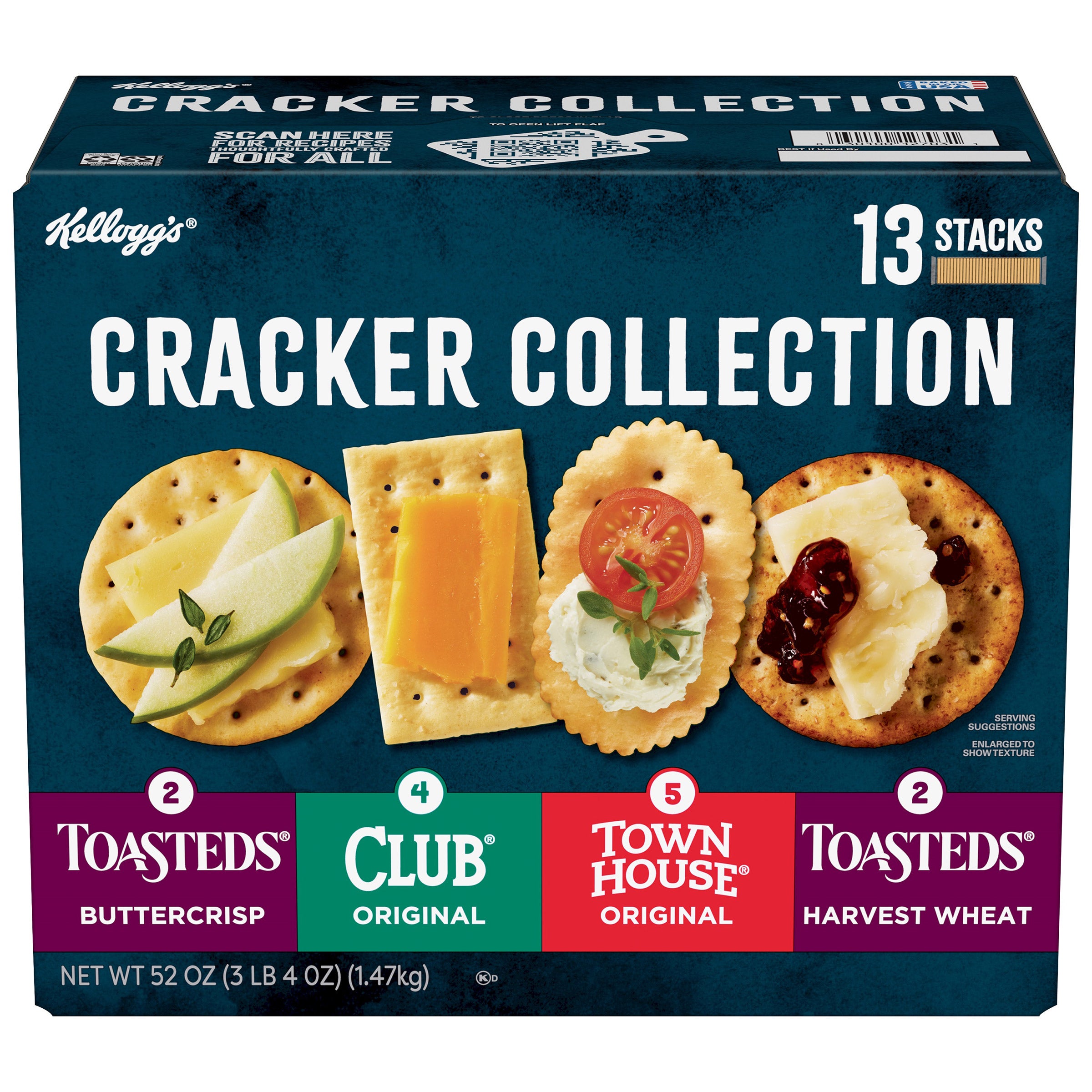 KELLOGGS ENTERTAINMENT CRACKERS 52 OZ (3.25 LBS)