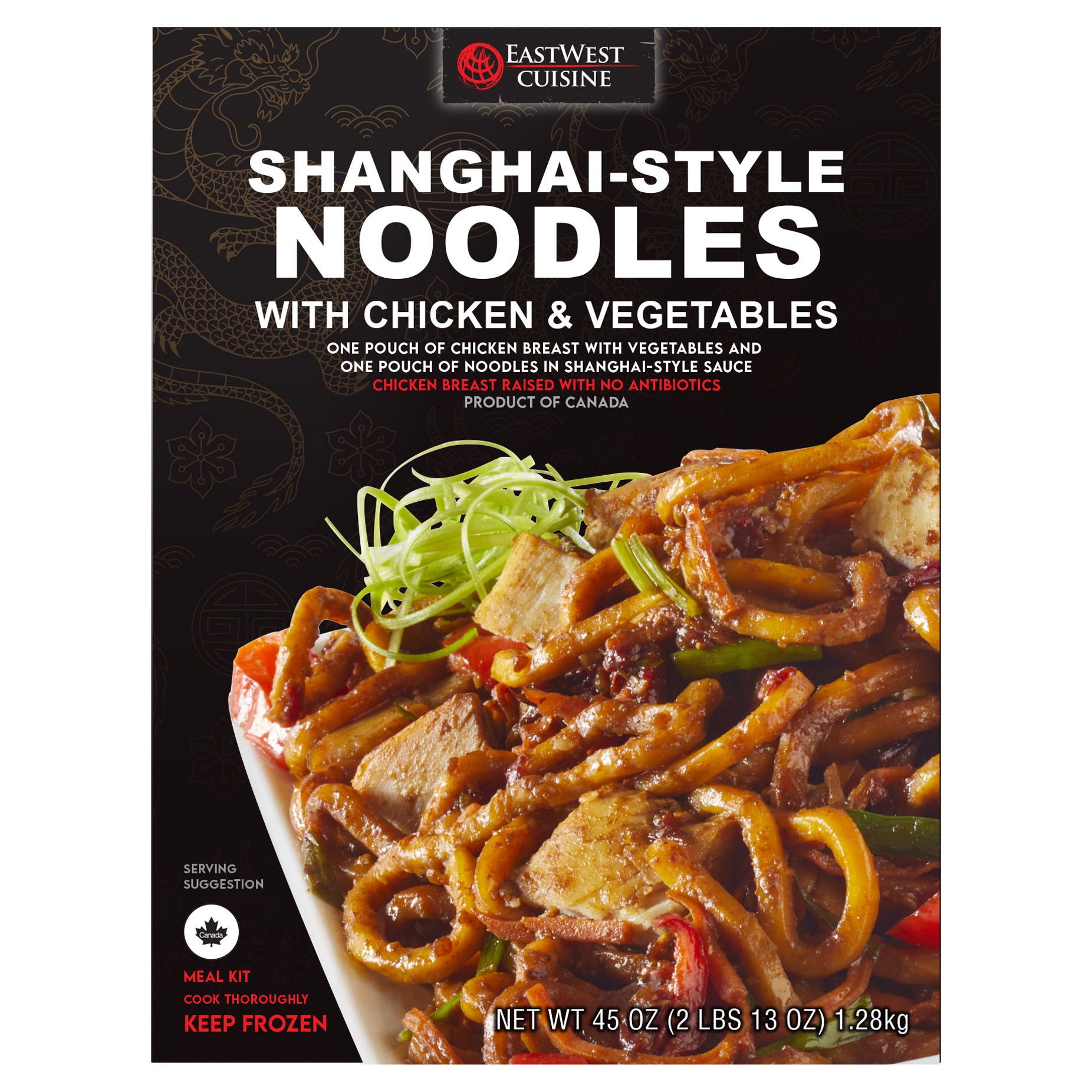EAST WEST CUISINE SHANGHAI STYLE NOODLES 45 OZ - Image 1
