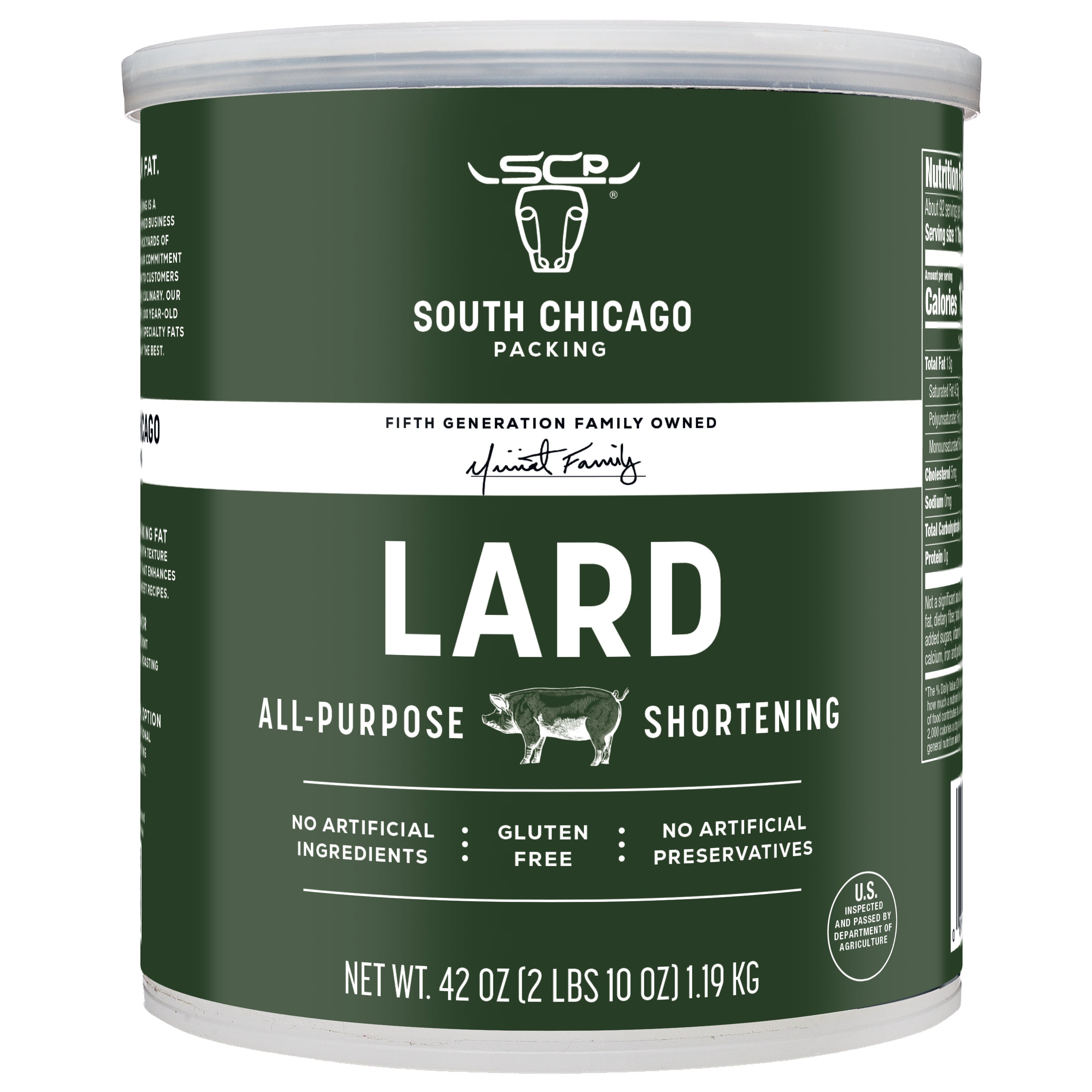 SOUTH CHICAGO PACKING ALL PURPOSE LARD 42 OZ