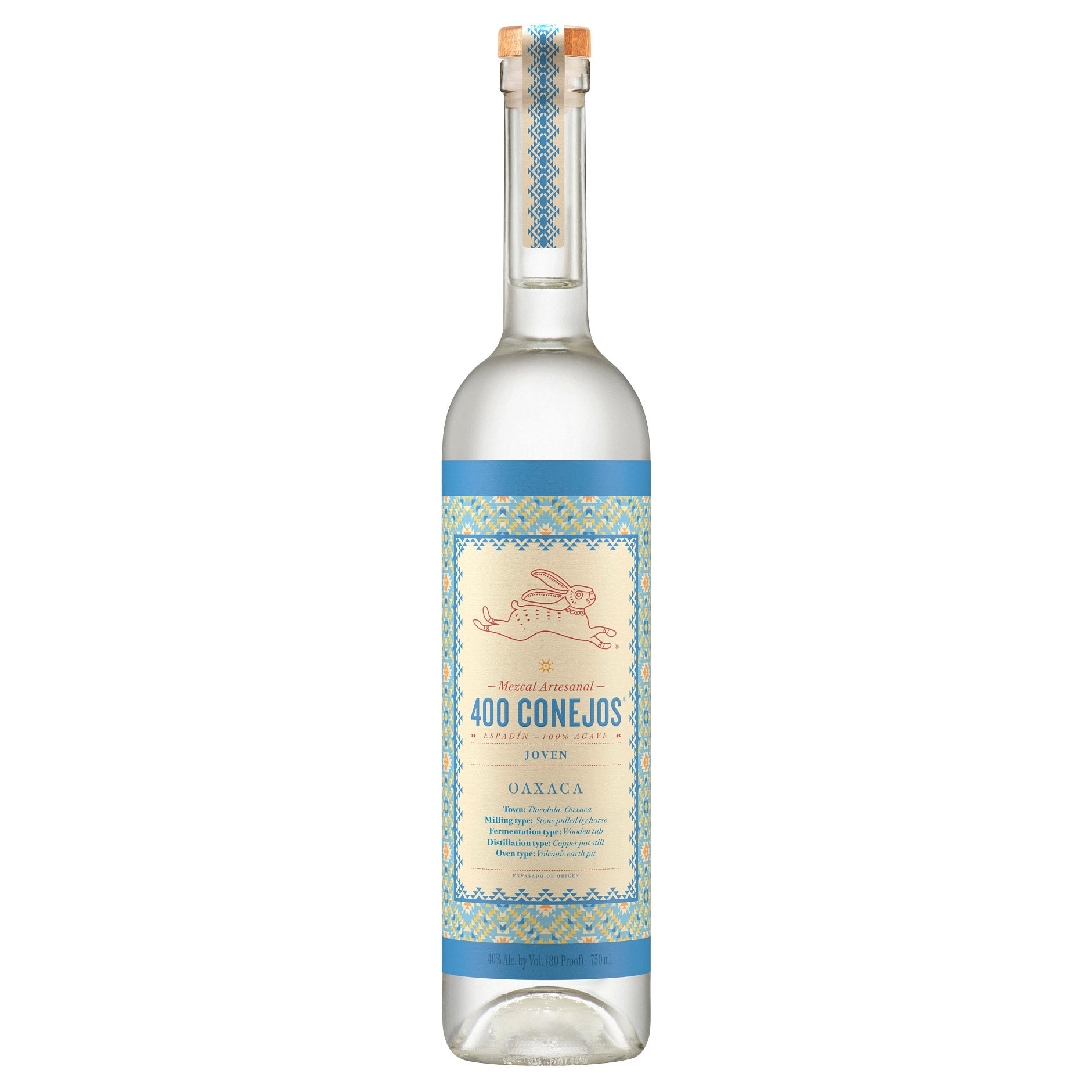 400 CONEJOS JOVEN MEZCAL MEXICO 750ML - Image 1