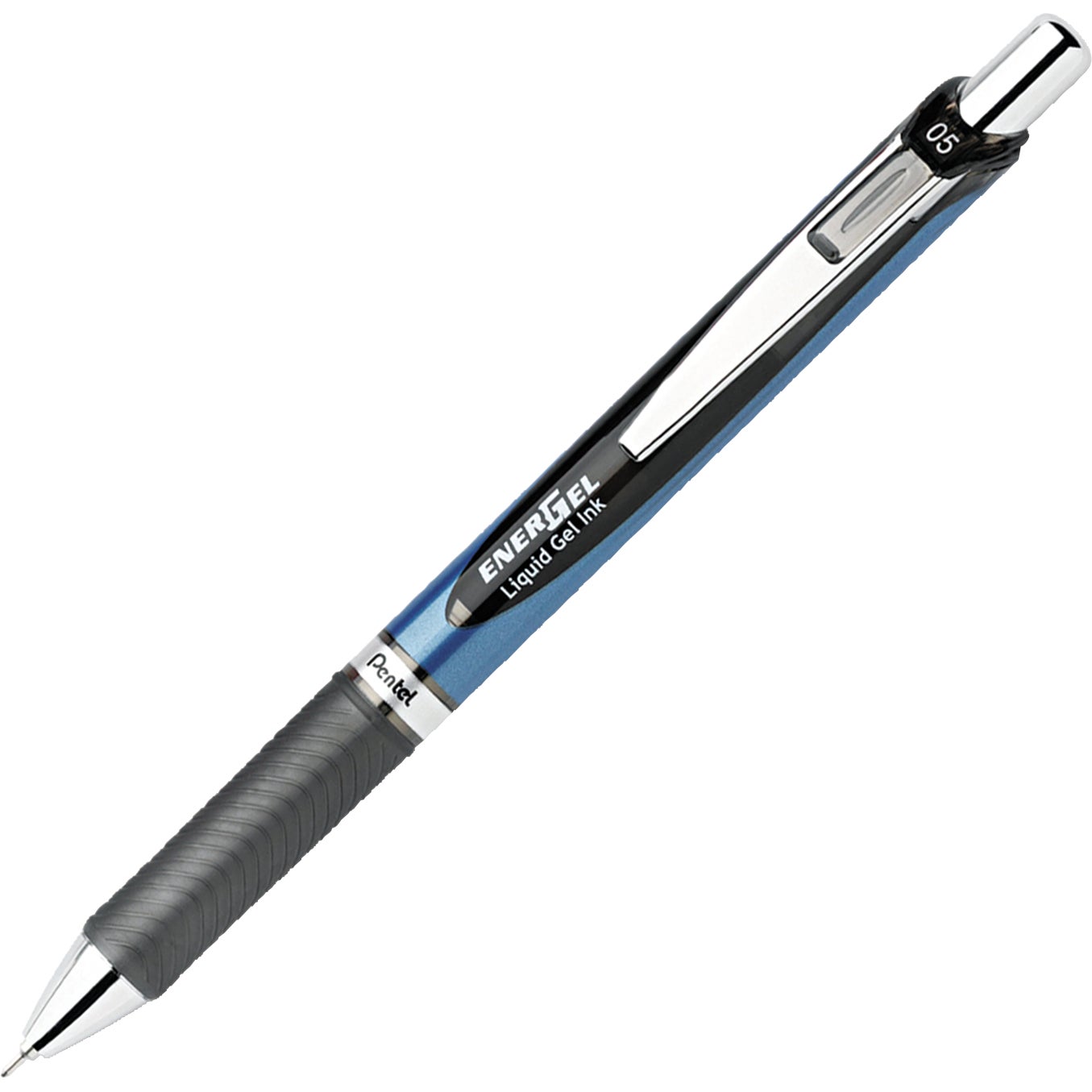 PENTEL ENERGEL RTX NEEDLE PNT PENBLN75AKT BLACK 6CT - Image 1