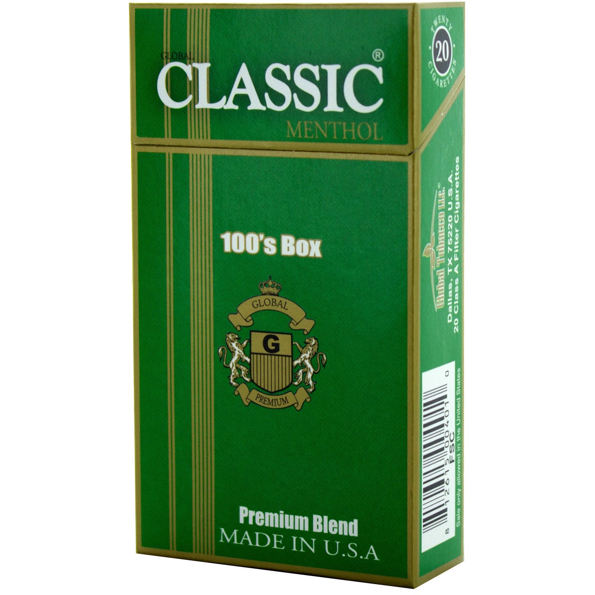 CLASSIC MENTHOL 100 BOX