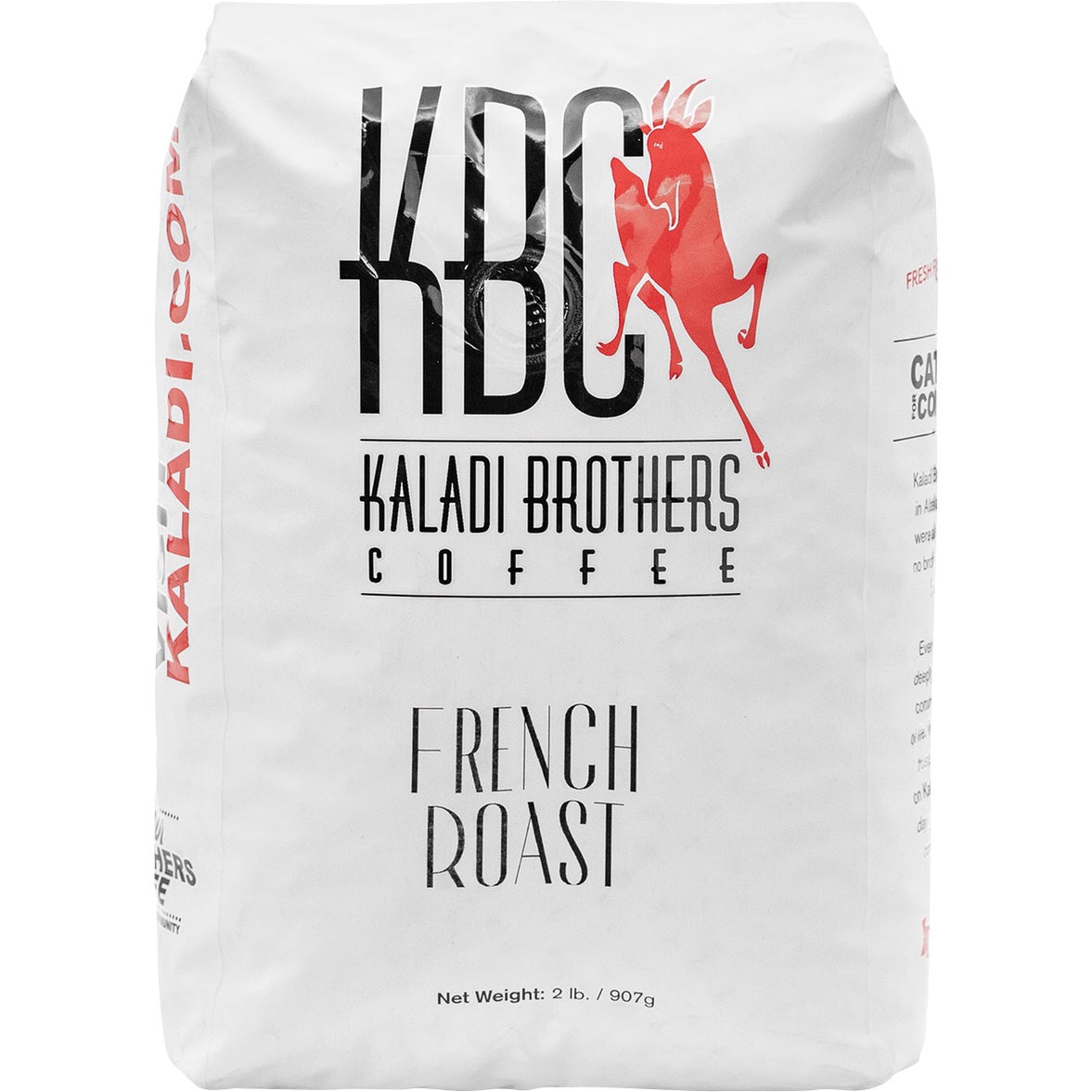 KALADI BROTHERS FRENCH ROAST COFFEE 2 LB