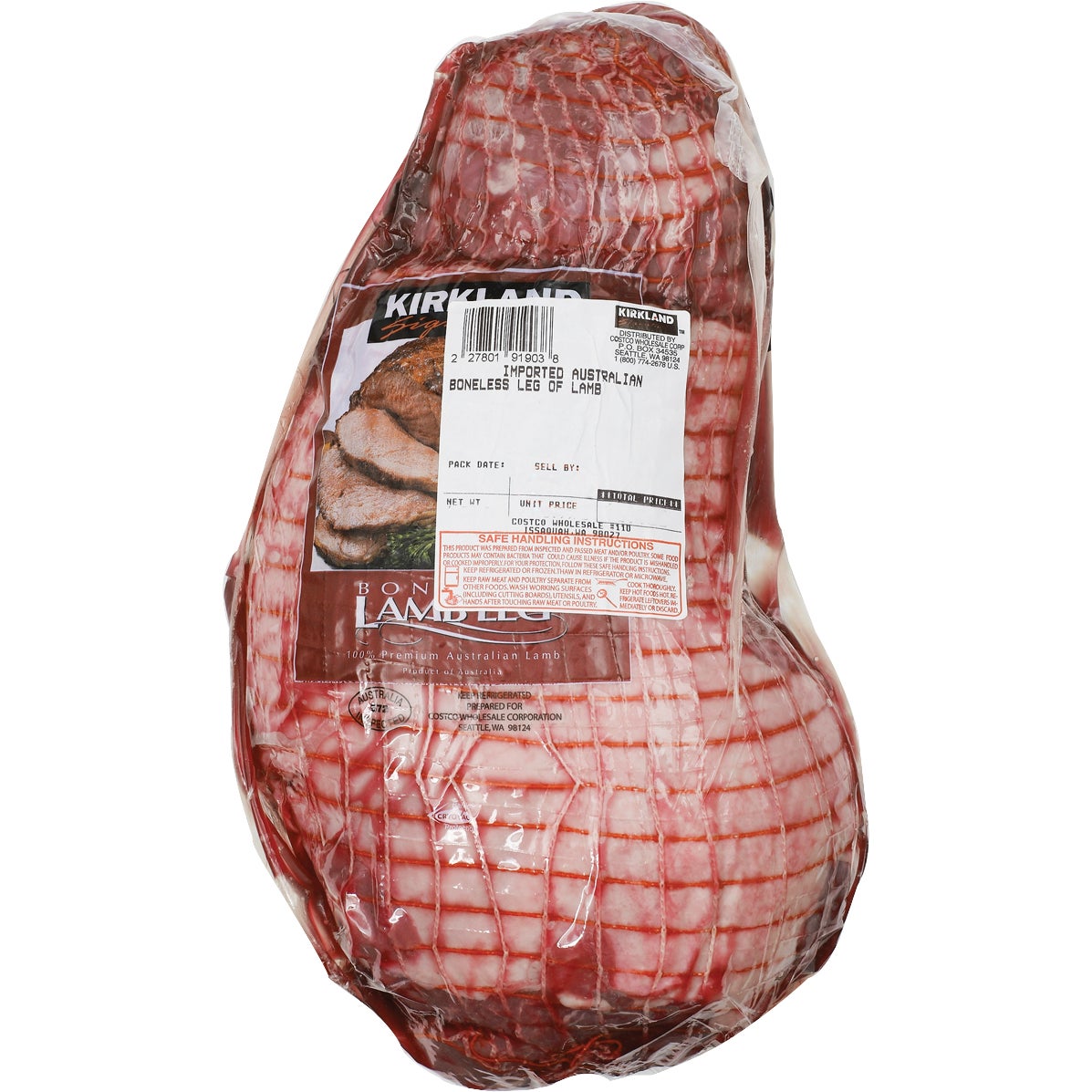 LAMB LEG ROAST BONELESS-AUSTRALIAN PER LB