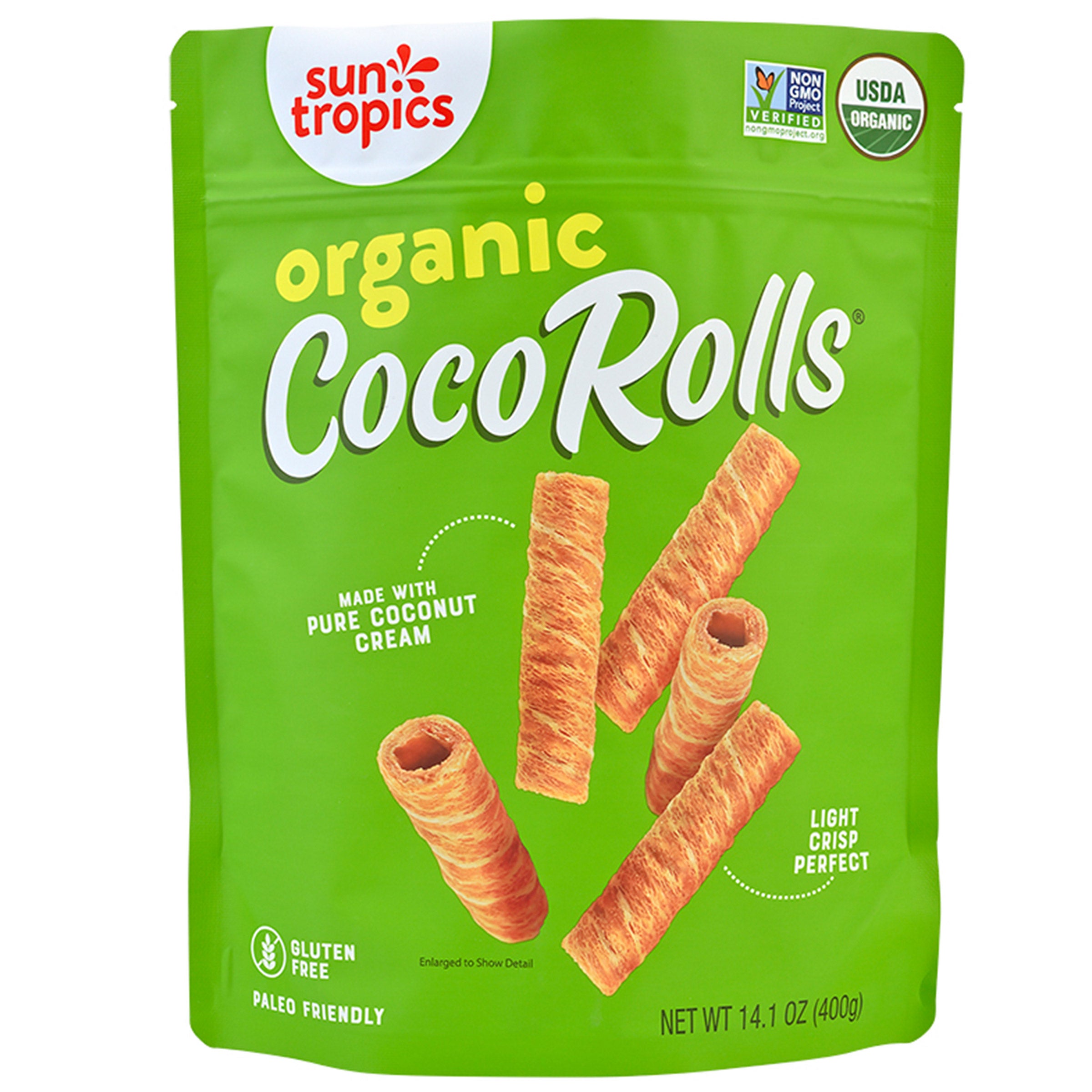 SUN TROPICS ORGANIC COCO ROLLS 14.1 OZ