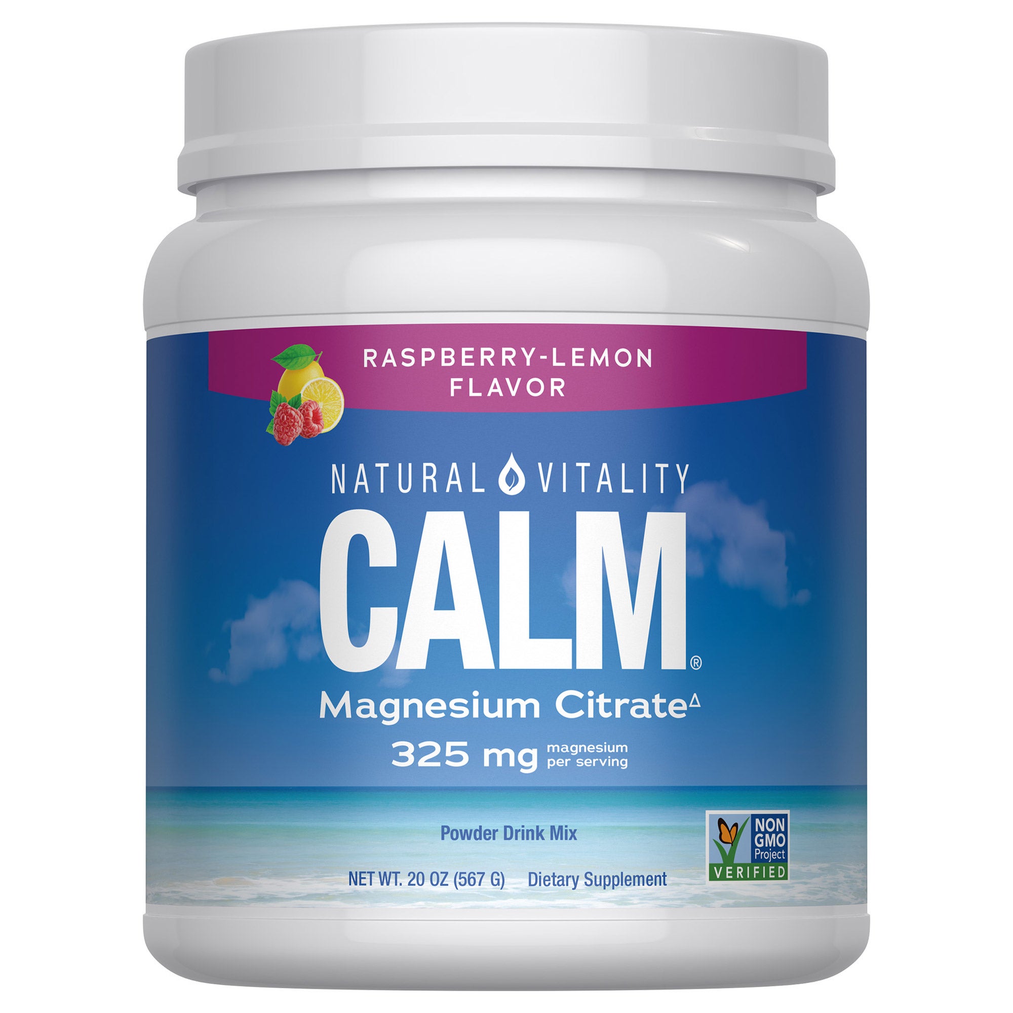 NATURAL VITALITY CALM MAGNESIUM CITRATE 20 OZ - Image 1