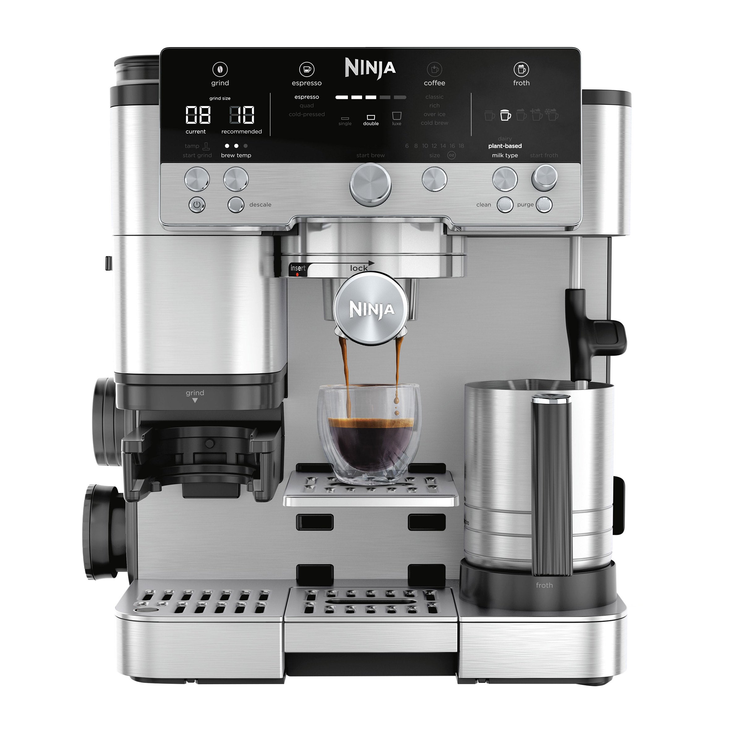 NINJA LUXE 3-IN-1 ESPRESSO MACHINE MODEL ES655CO ^ - Image 1