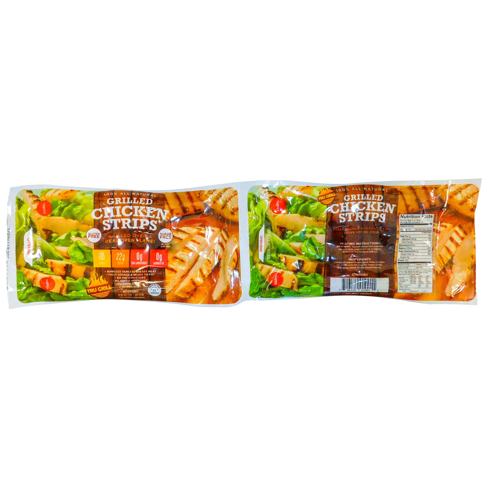 TRU GRILL CHICKEN STRIPS 32 OZ