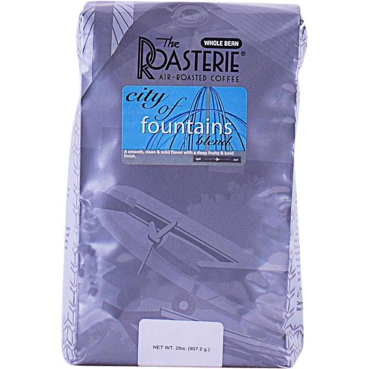 THE ROASTERIE COFFEE CITY OF FOUNTAINS 2 POUND BAG