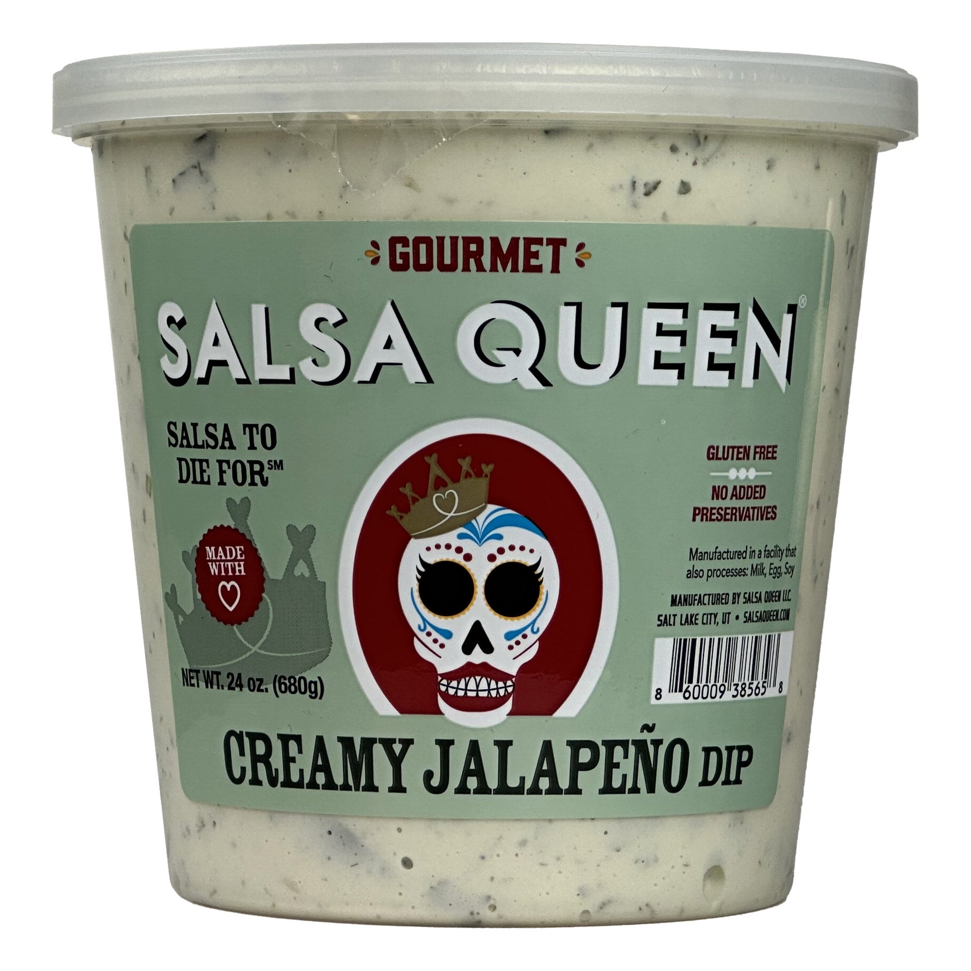 SALSA QUEEN CREAMY JALAPENO DIP 24 OZ