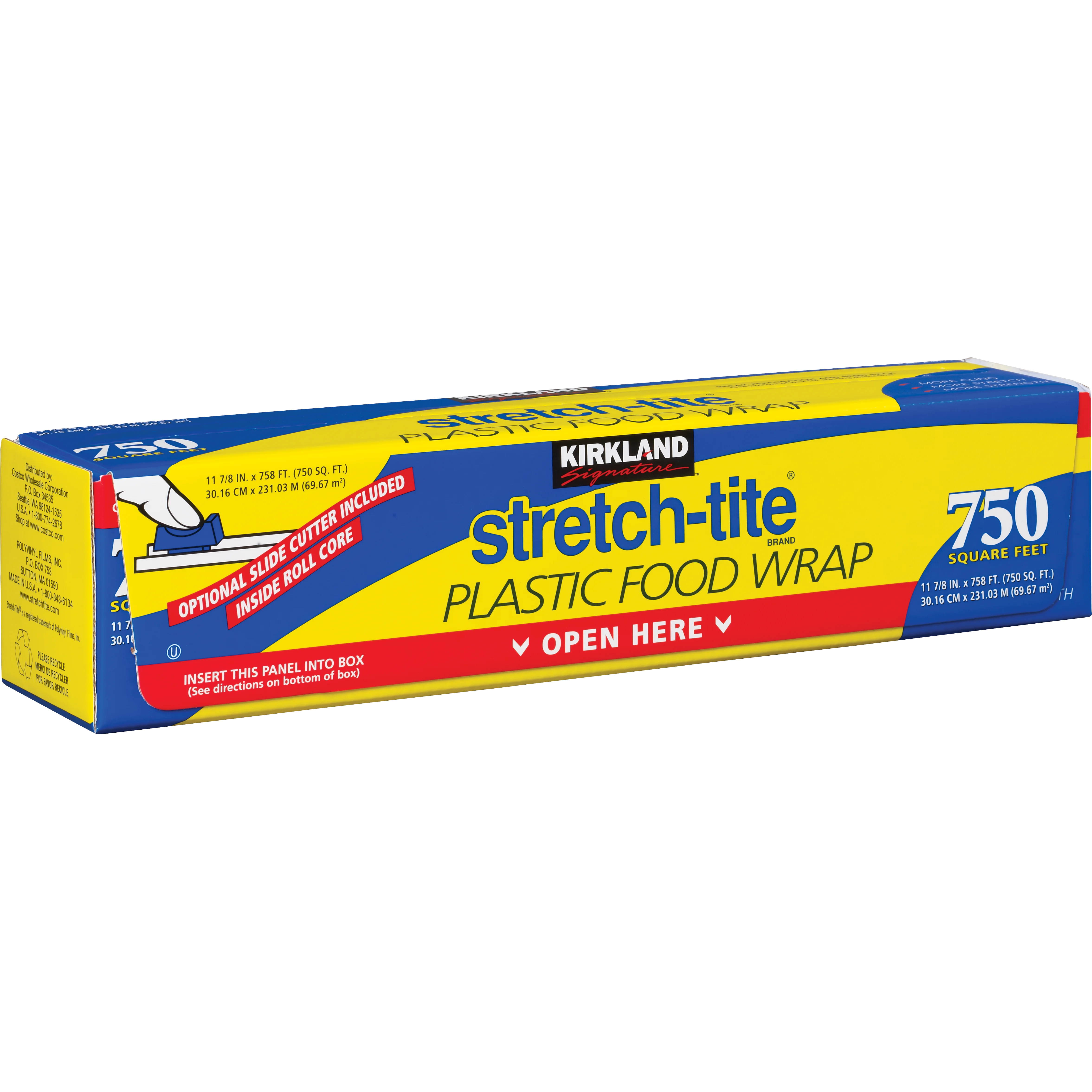KS/STRETCH-TITE PLASTIC WRAP 2 PACK 12"X750' (1500 SQ FT) - Image 1