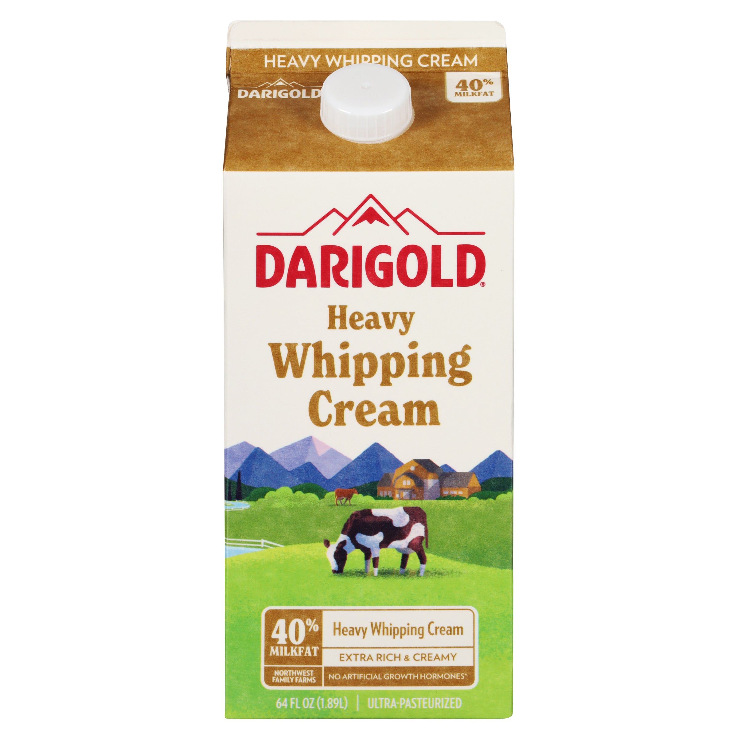 DARIGOLD HEAVY WHIPPING CREAM 1/2 GAL - Image 1