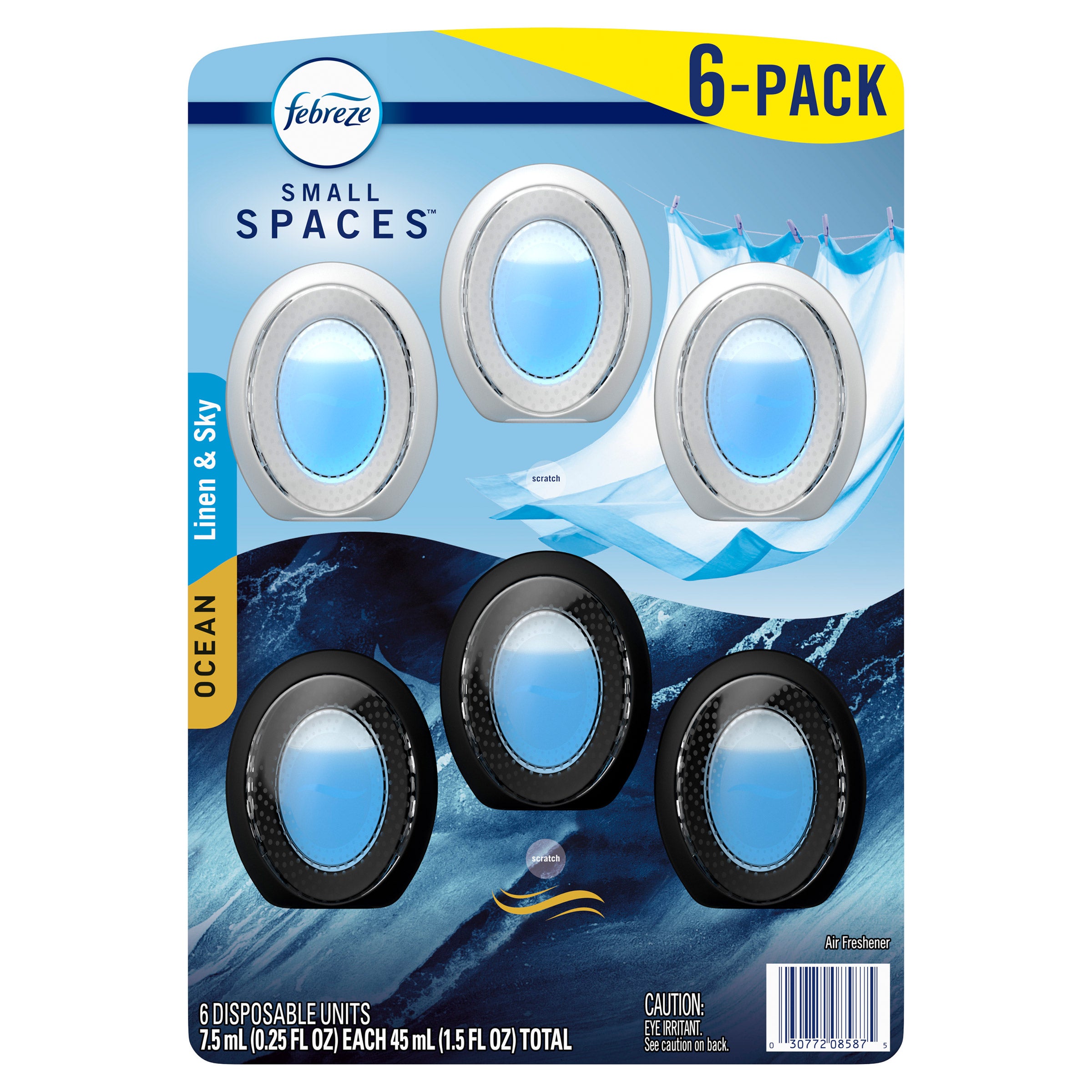 FEBREZE SMALL SPACES 6 CT - Image 1