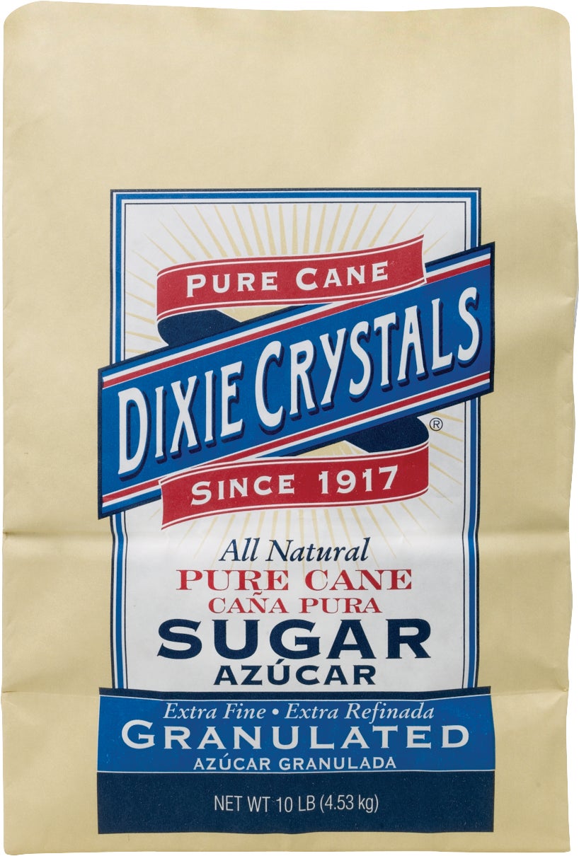 DIXIE CRYSTALS GRANULATED CANE SUGAR 10 LB - Image 1