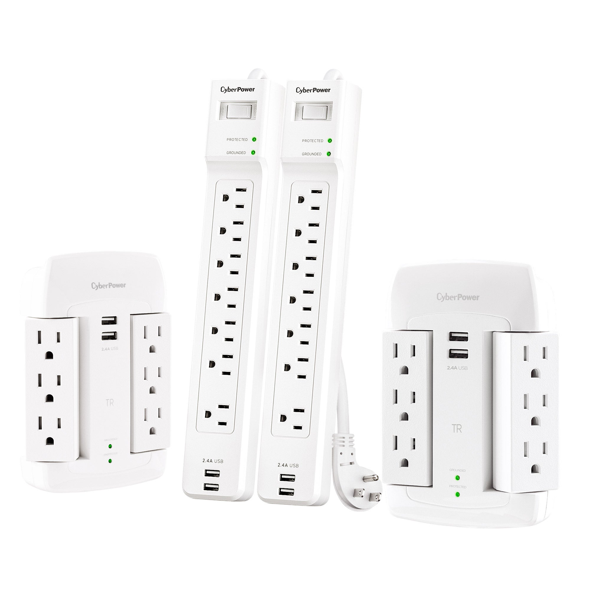 CYBERPOWER SURGE PROTECTOR 4 PACK