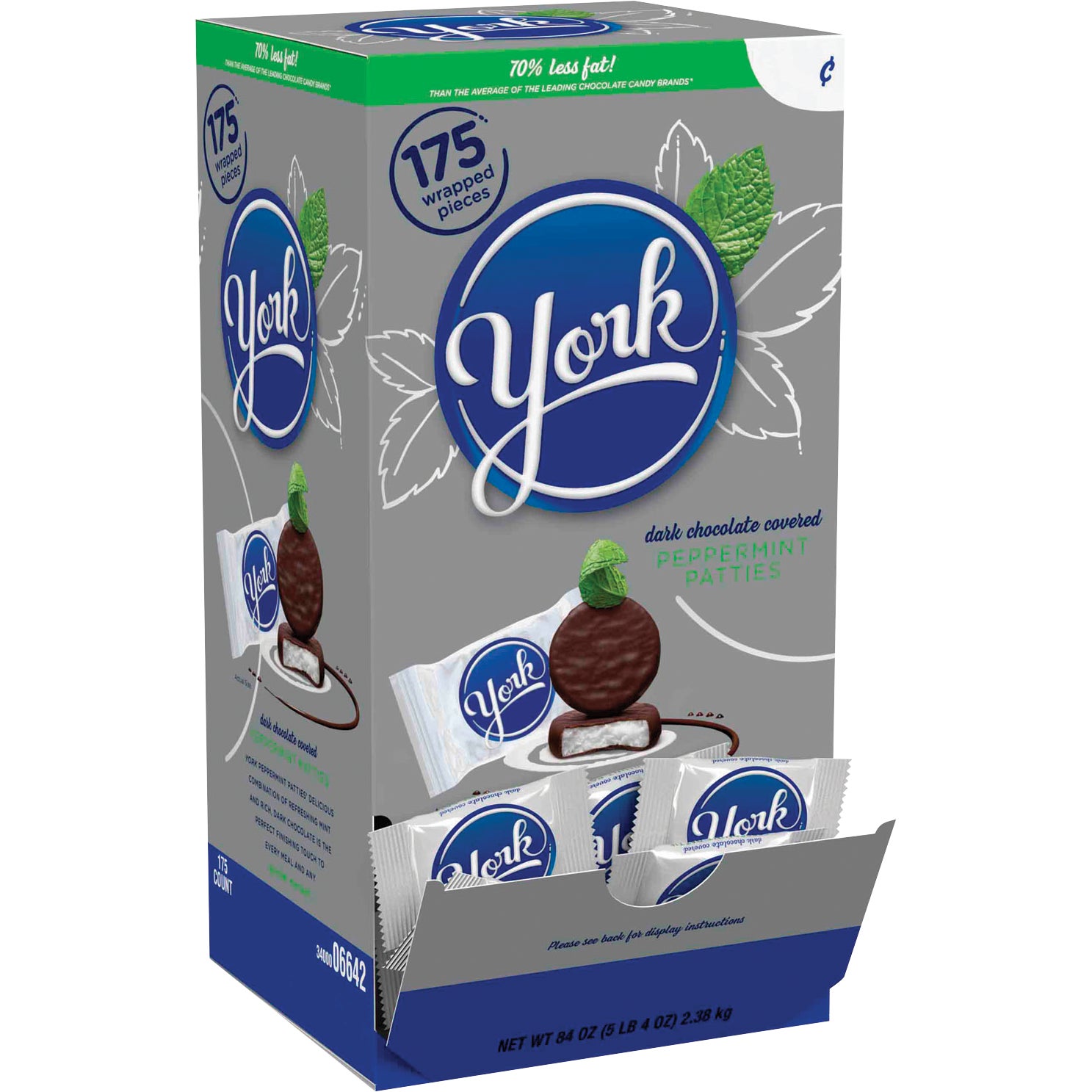 YORK PEPPERMINT PATTIES 175 CT/.48OZ - Image 1