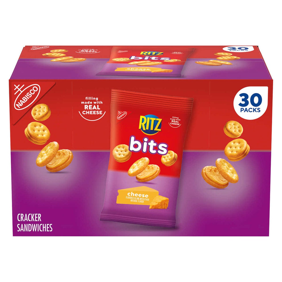 NABISCO RITZ BITS CHEESE 30 CT - Image 1