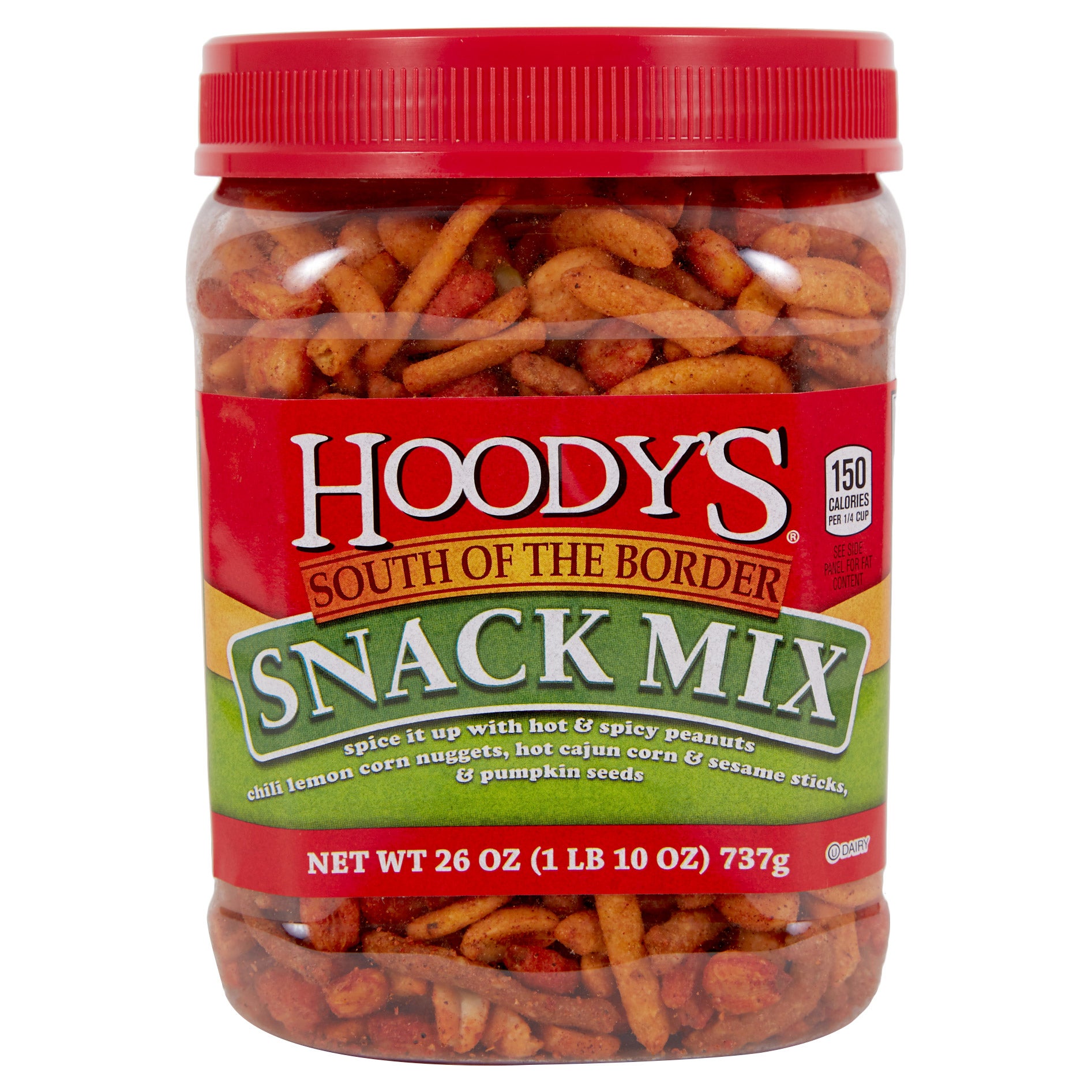 HOODY'S SOUTH OF THE BORDER SNACK MIX 26 OZ