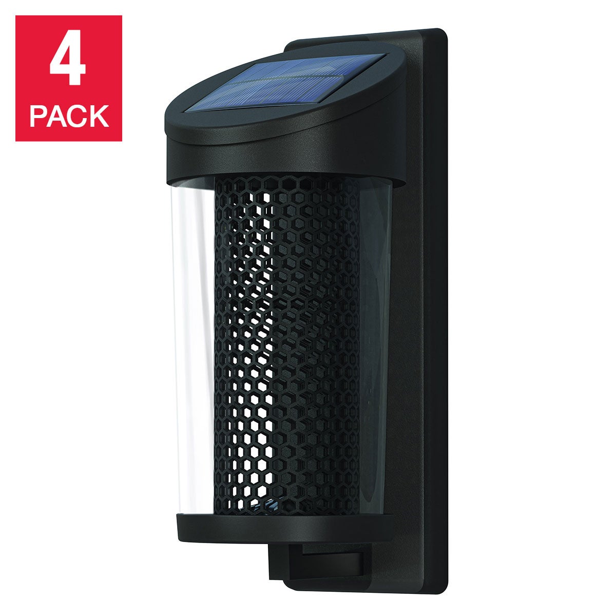 GTX SOLAR LED WALL LIGHT, 4PK ^ - Image 1