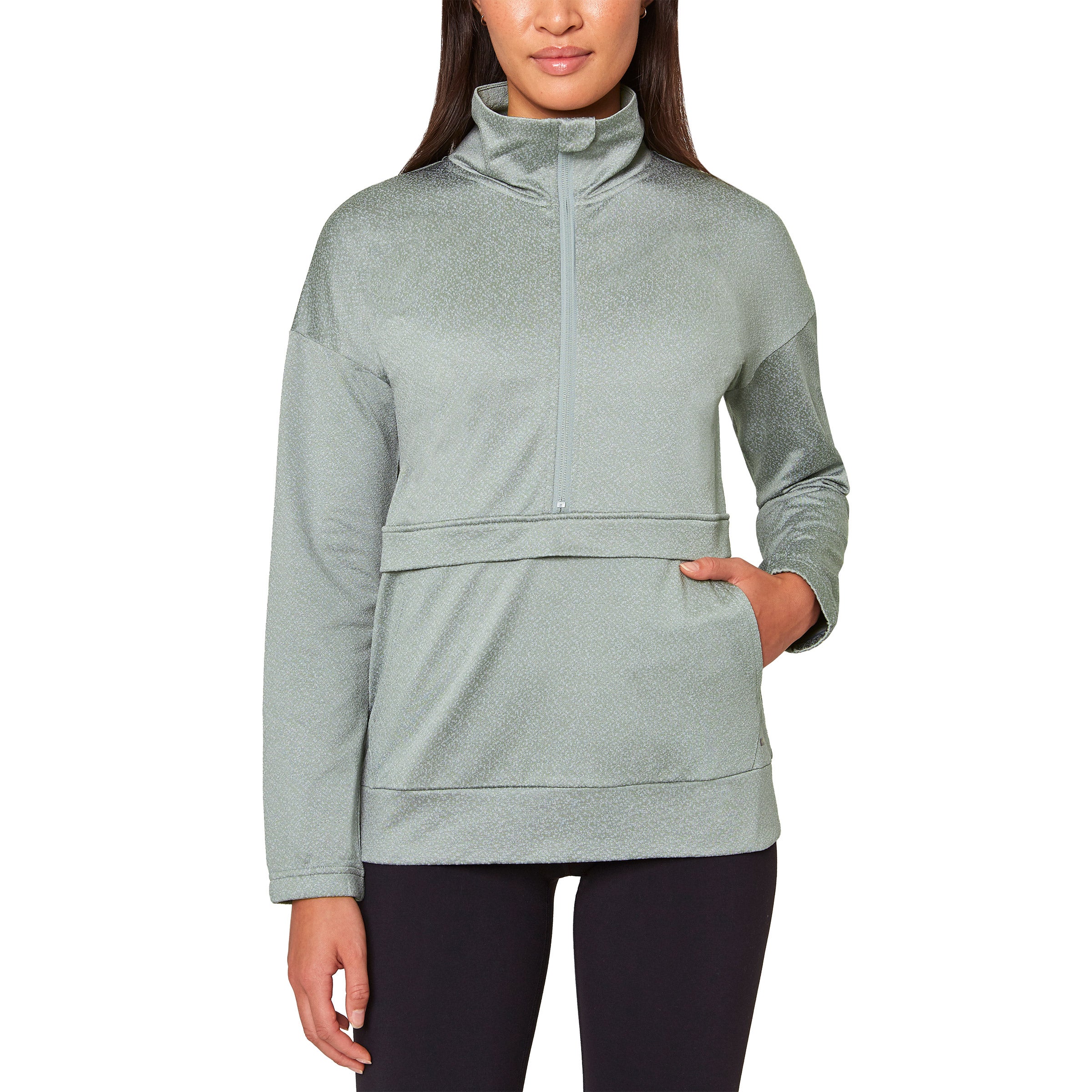 MONDETTA LADIES' JACQUARD PULLOVER - Image 1