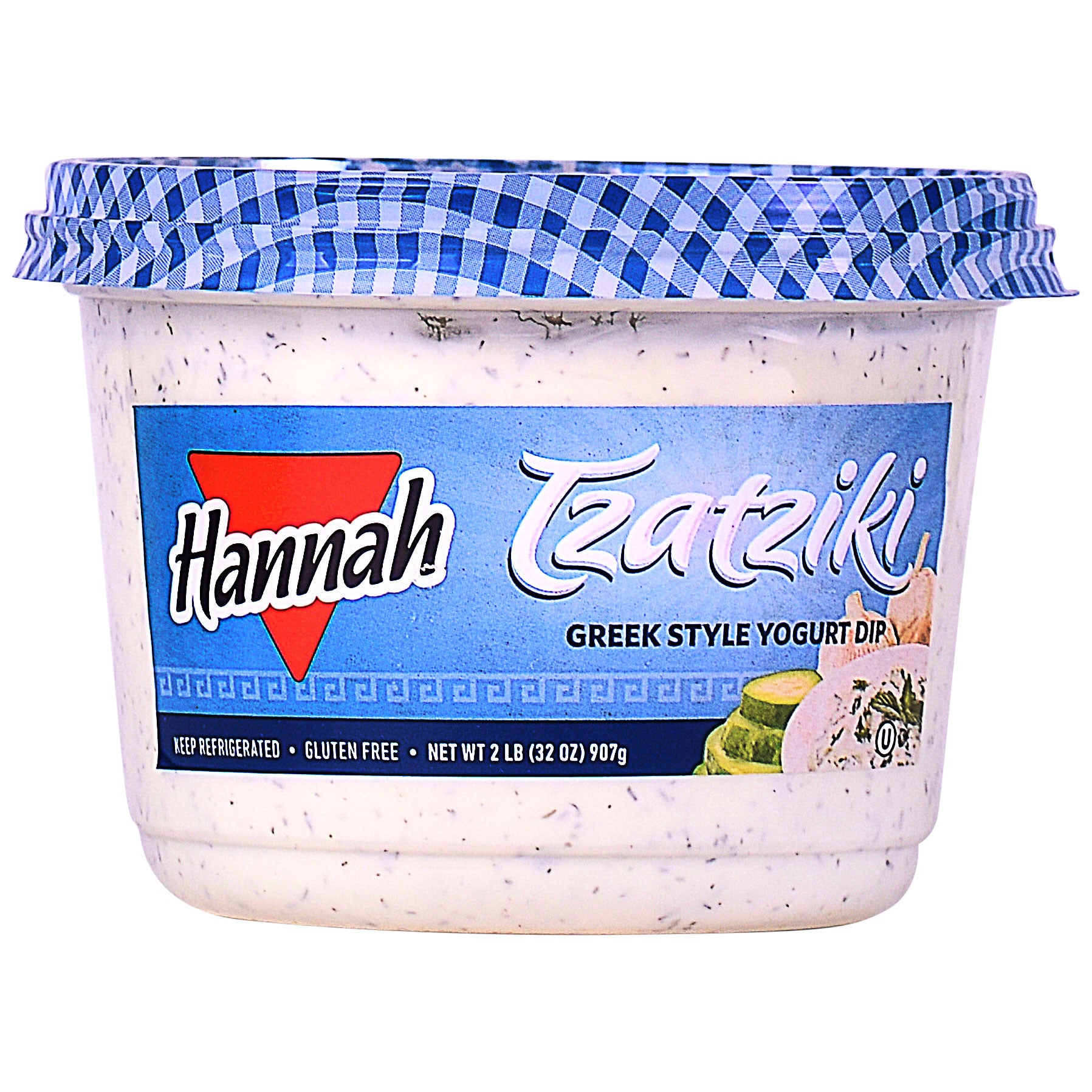 HANNAH TZATZIKI GREEK YOGURT DIP 32 OZ (2 LBS)
