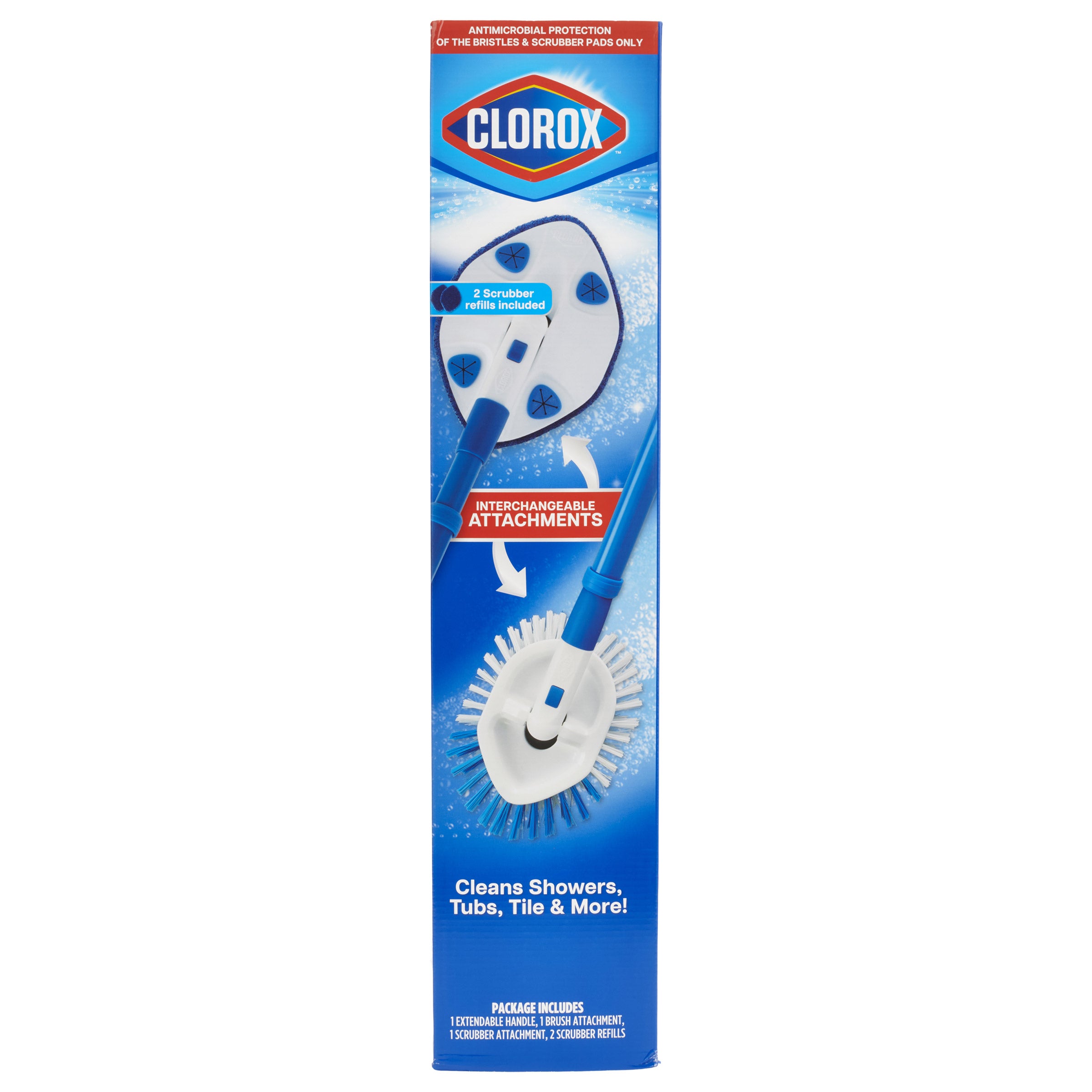 CLOROX TUB N TILE BRUSH AND SCRUBBER SET