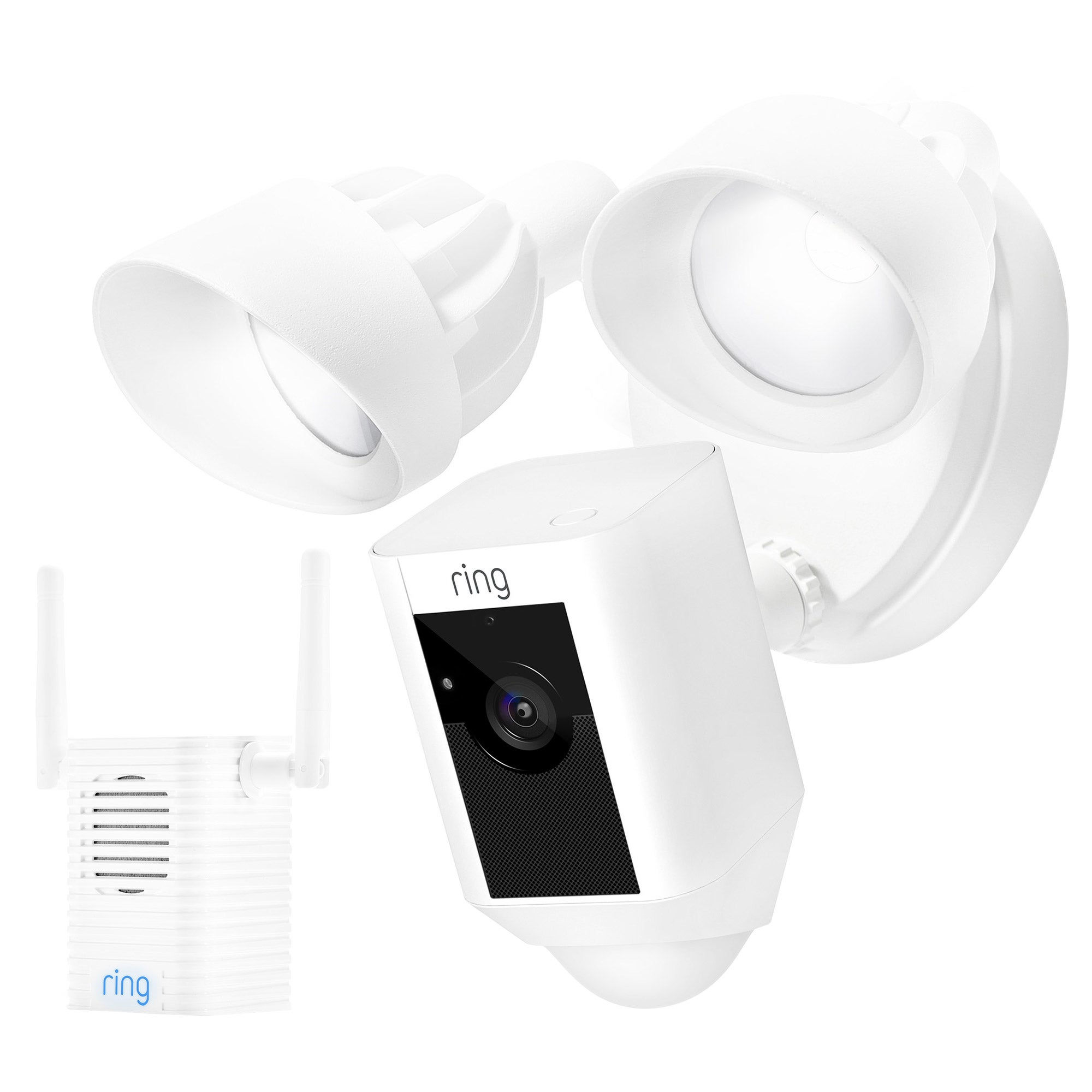 RING FLOODLIGHT CAMERA WITH CHIME PRO - Image 1