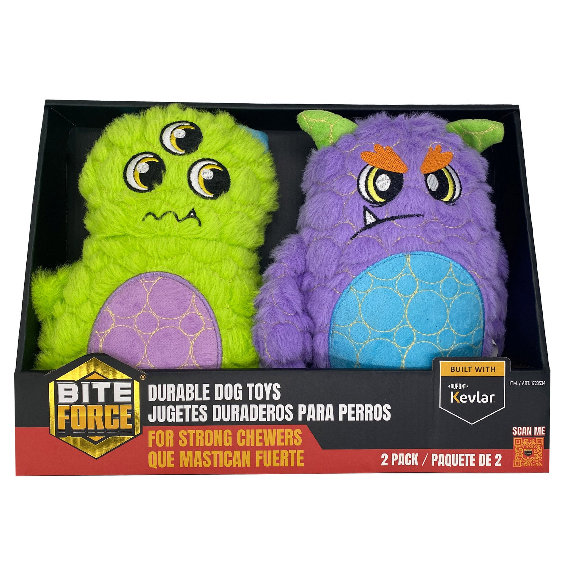 BITE FORCE 2PK DOG TOY