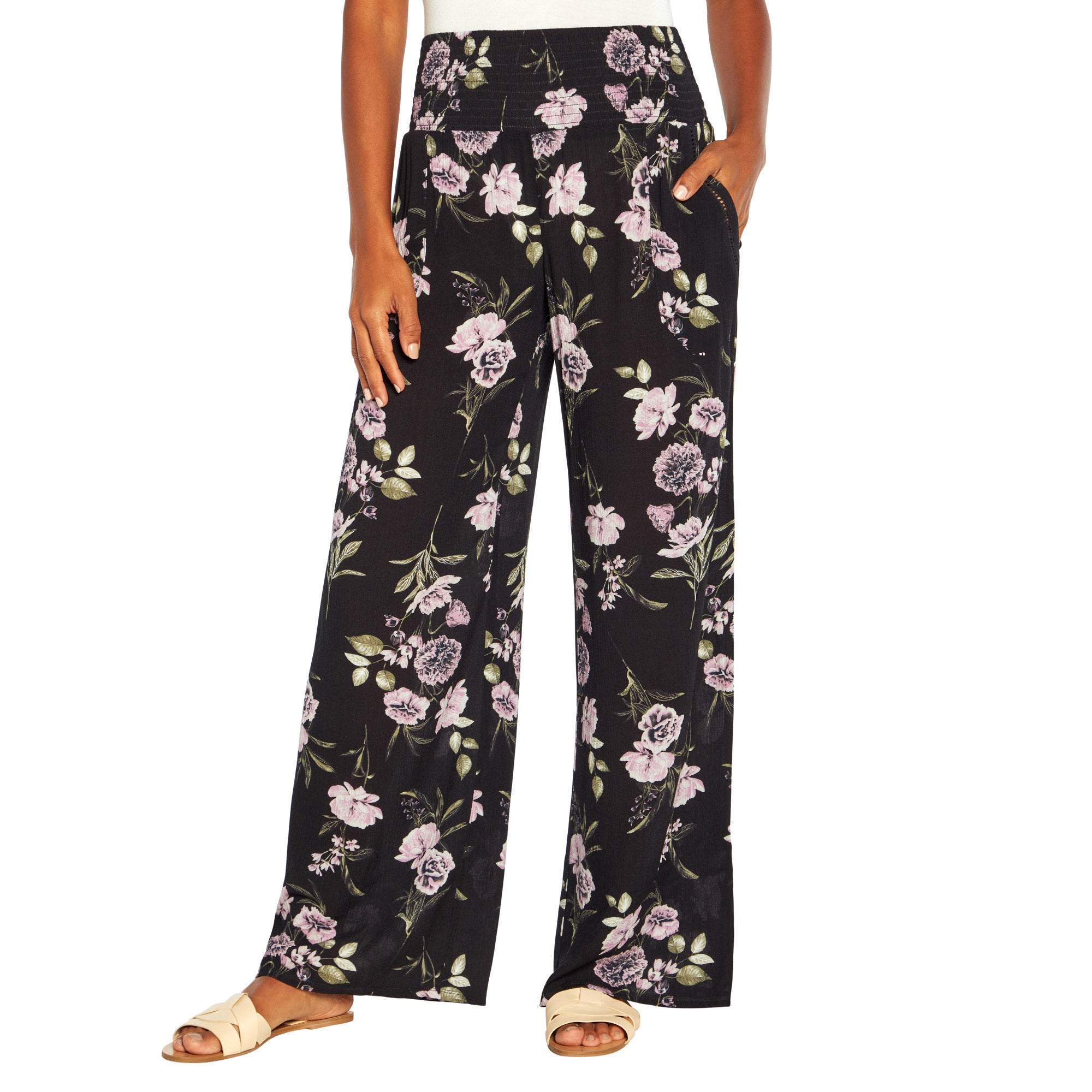 THREE DOTS LADIES' PRINTED PANT - Image 1